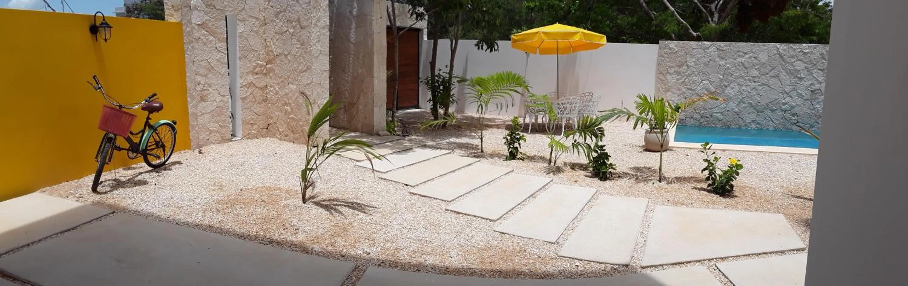 Patio in posada tumben ka´a
