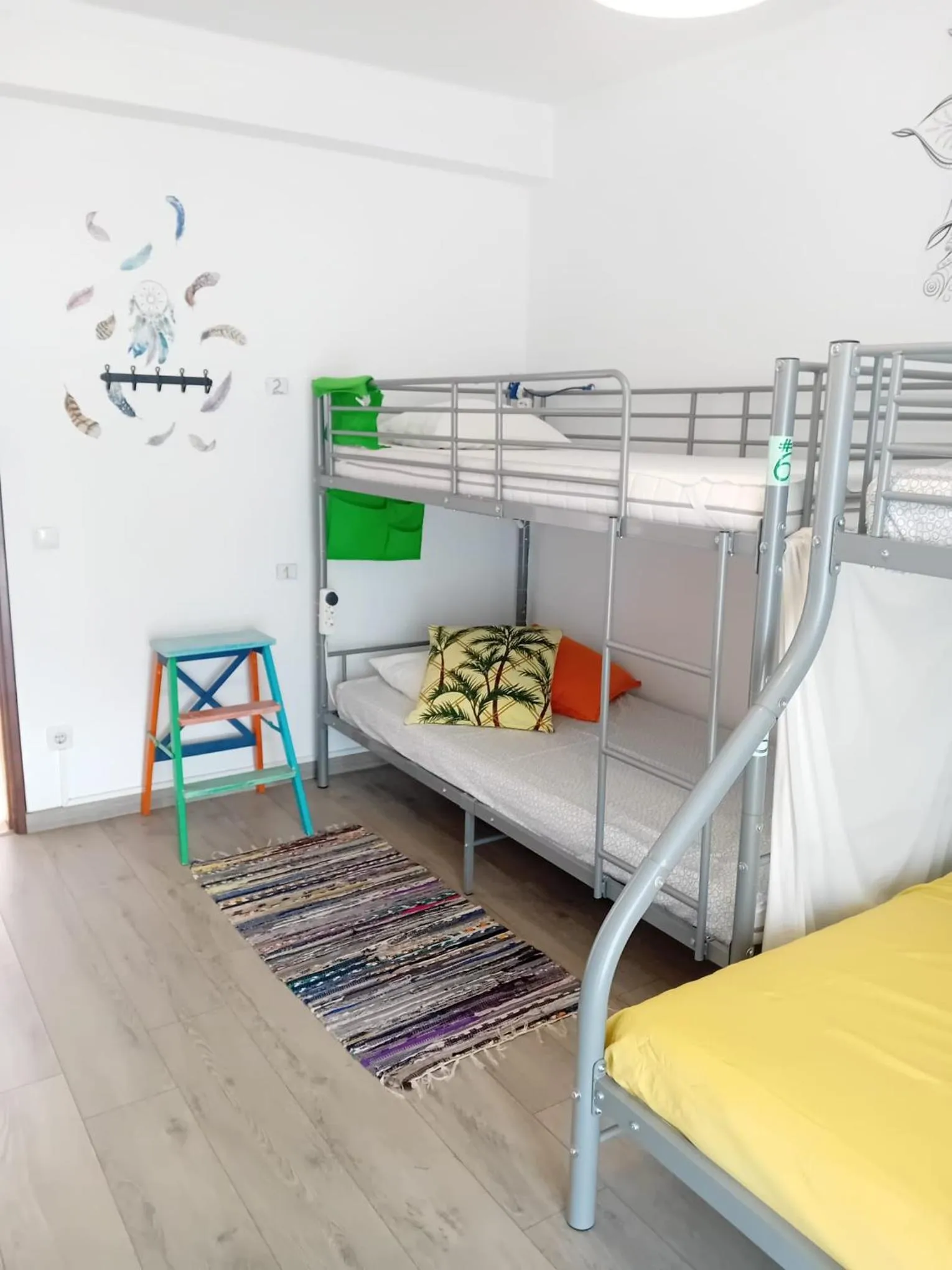 Bed in Paz & Amor Guest House - Peace & Love