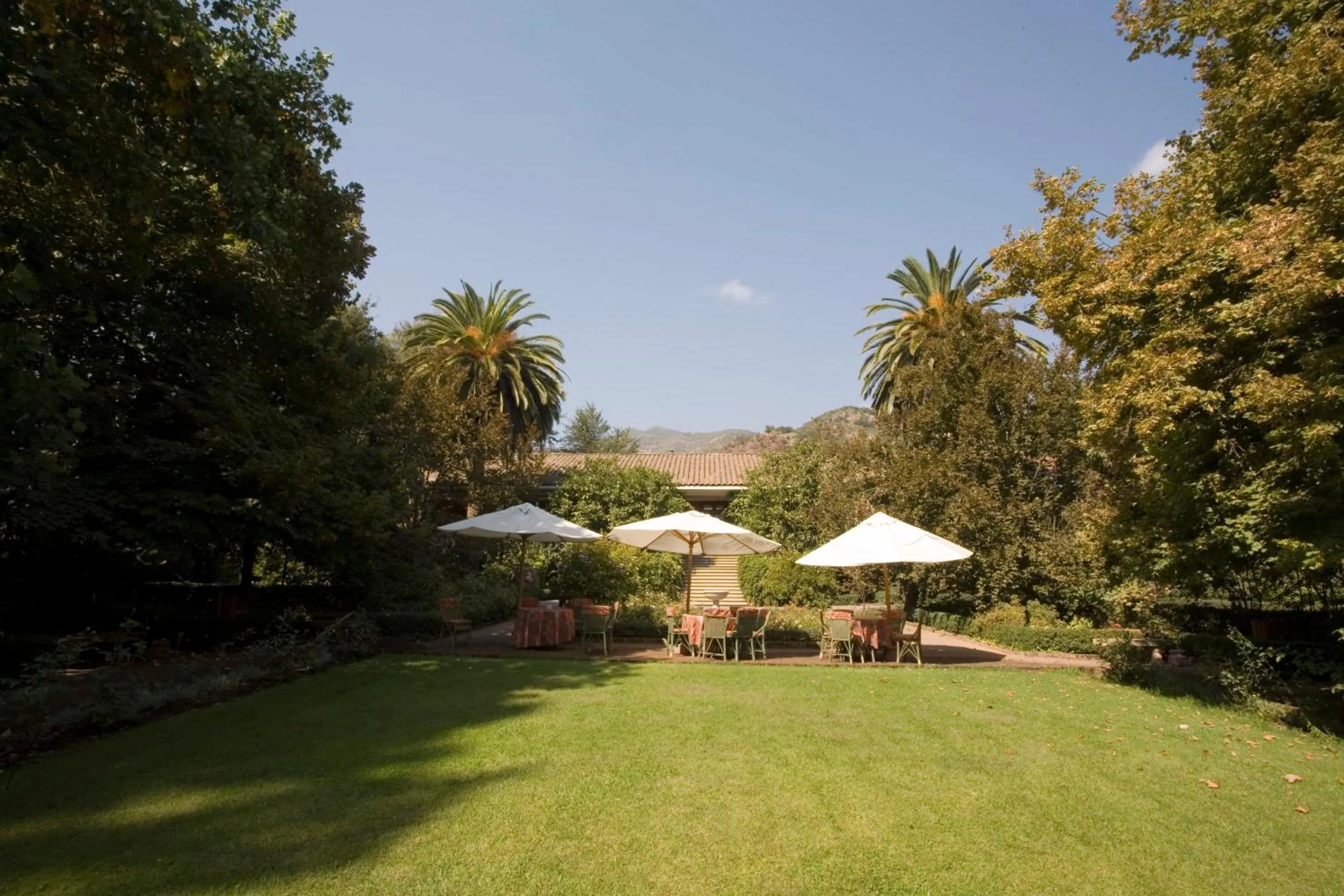 Garden in Hacienda los Lingues Chile Valle de Colchagua
