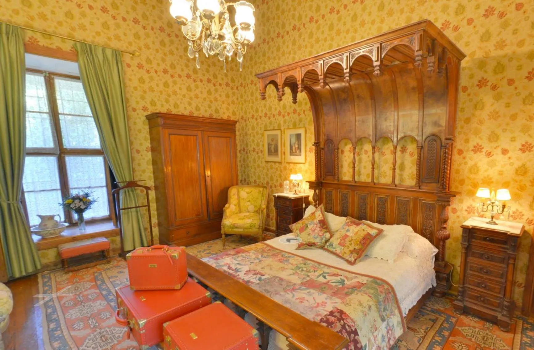 Bed in Hacienda los Lingues Chile Valle de Colchagua