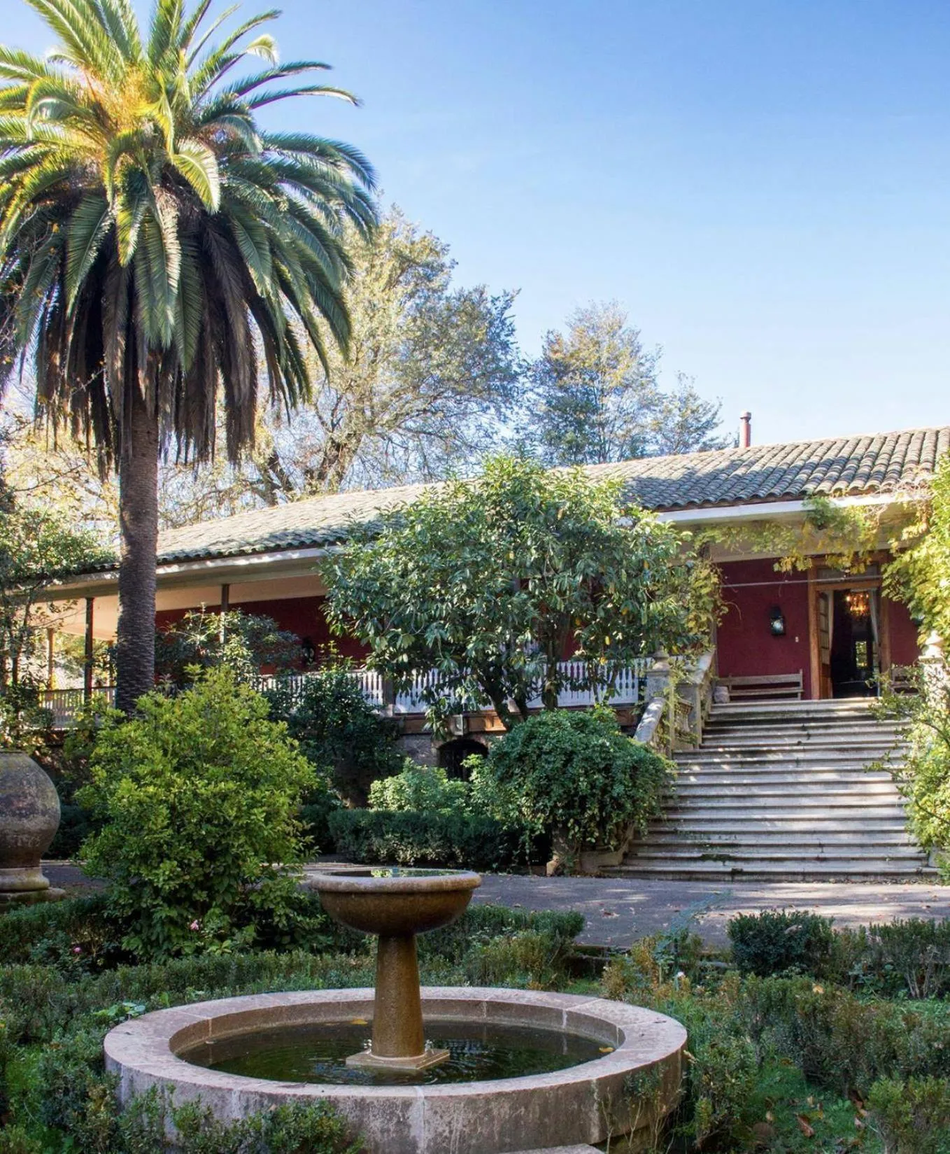 Facade/entrance in Hacienda los Lingues Chile Valle de Colchagua