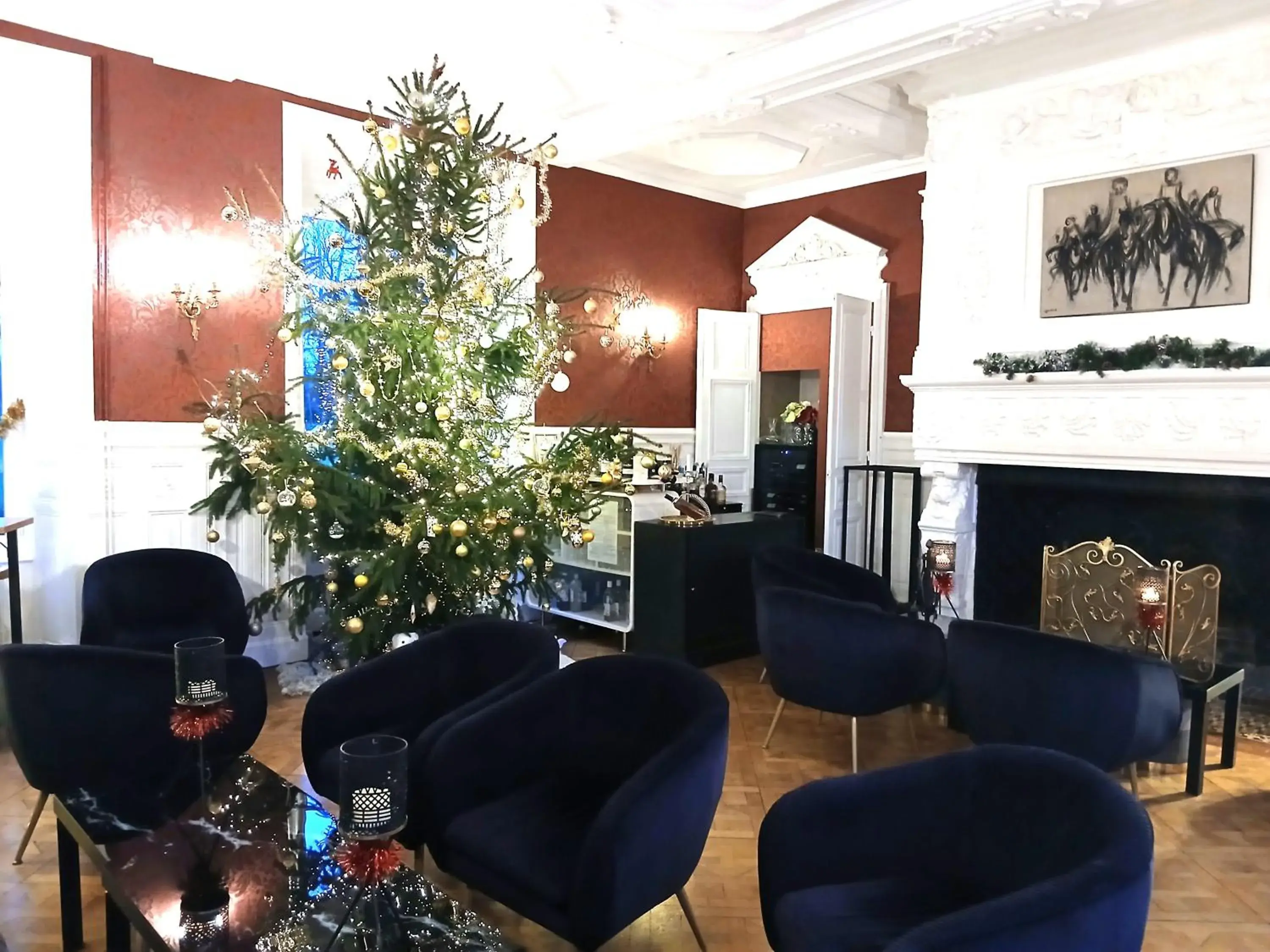 Living room in Château de Bellefontaine - Teritoria Living room in Château de Bellefontaine - Teritoria