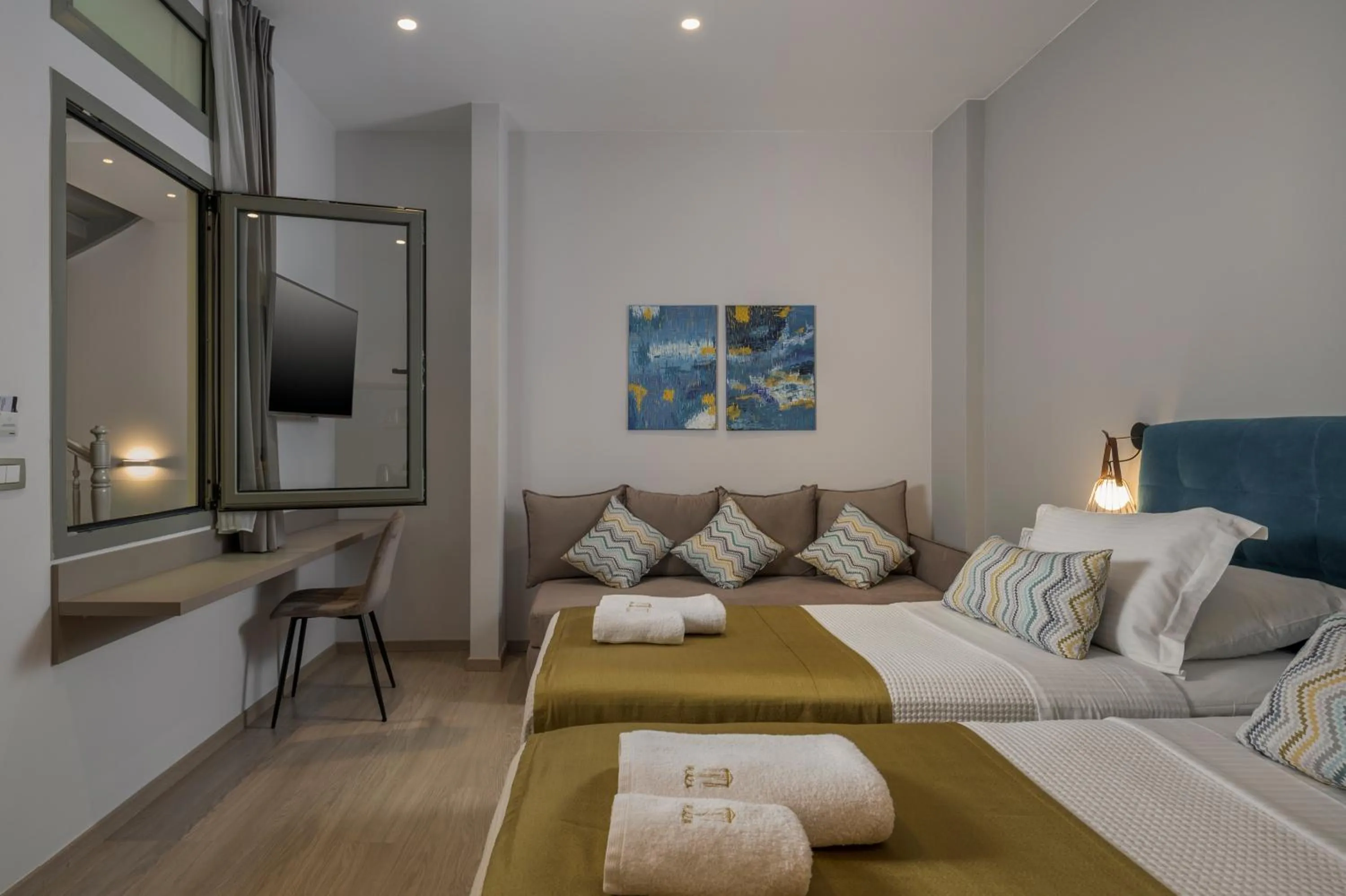 Bed in Plaza 1866 Superior City Rooms