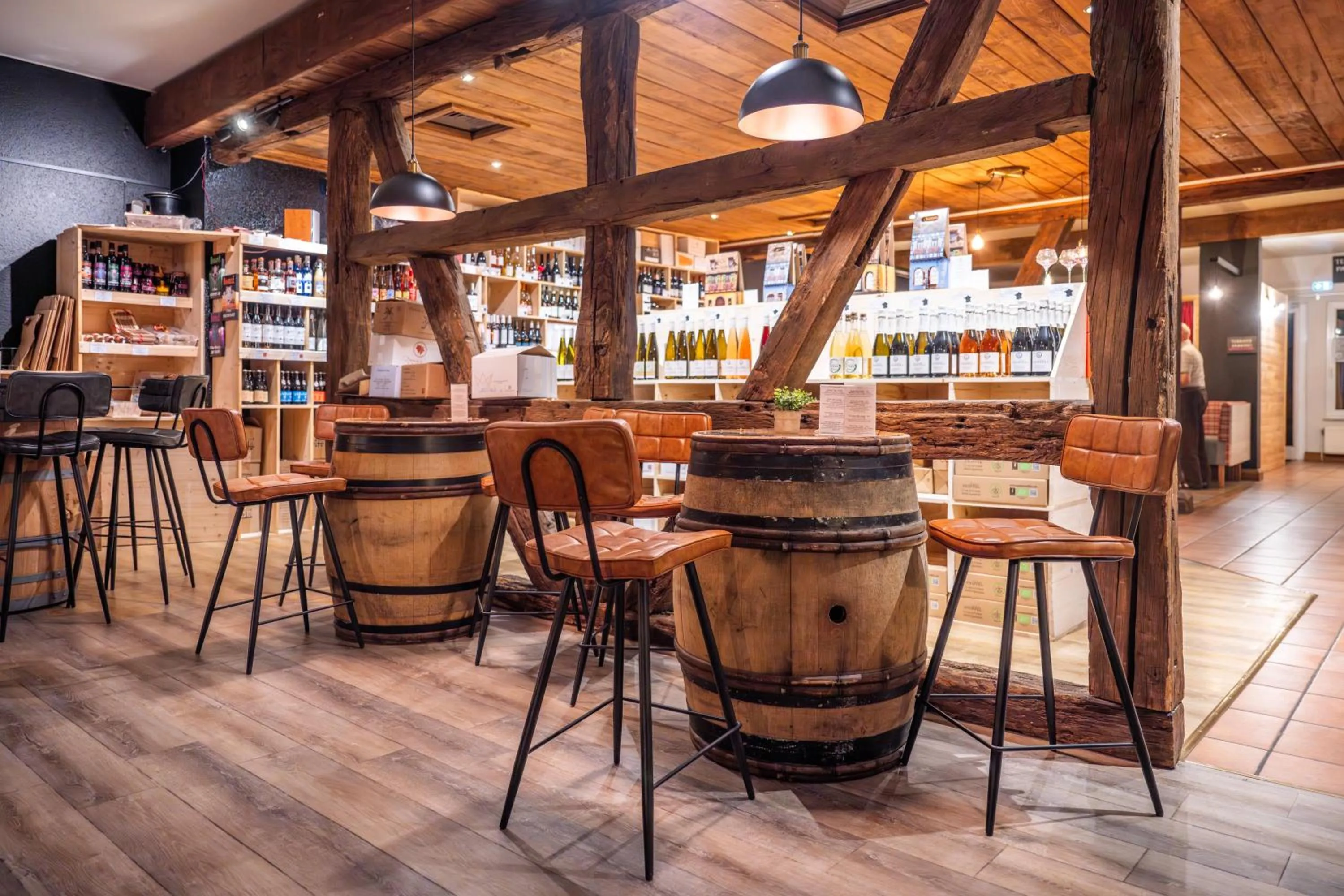 Lounge or bar in Hotel Colmar Vignes Eguisheim