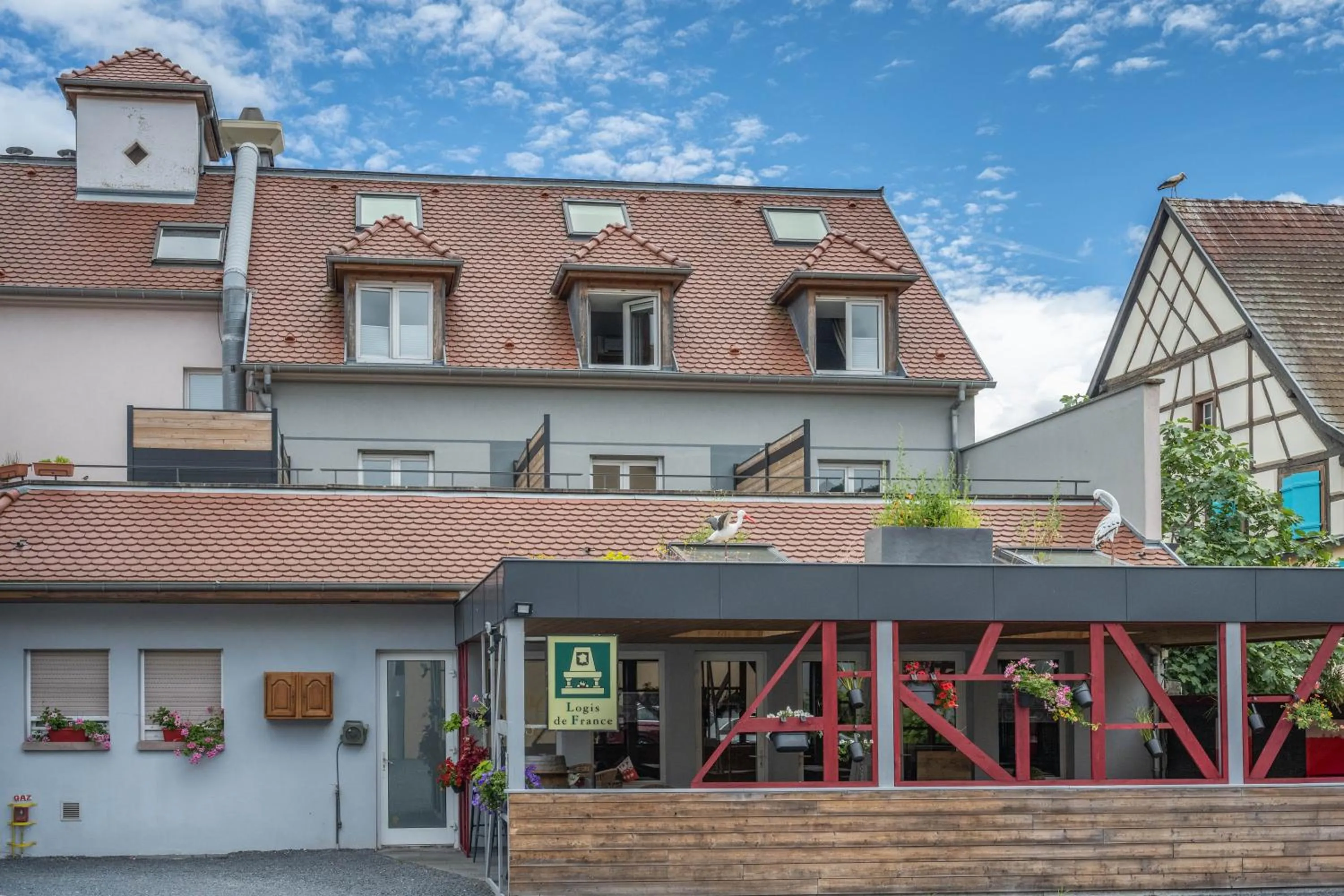 Property building in Hotel Colmar Vignes Eguisheim