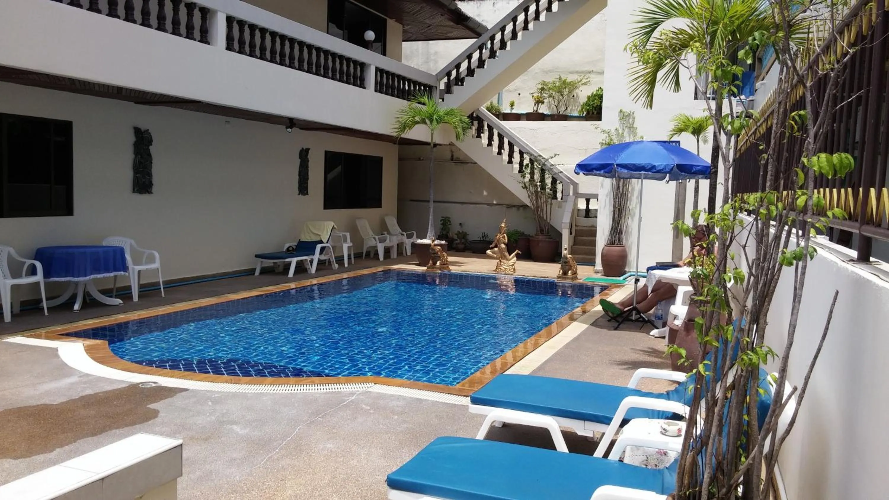 Swimming pool in Blue Sky Residence