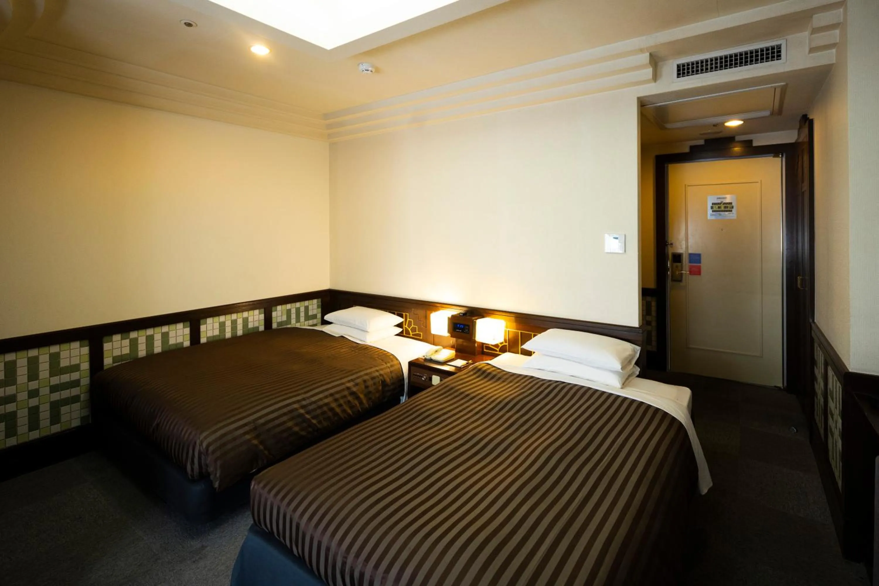 Bed in Hotel Clio Court Hakata