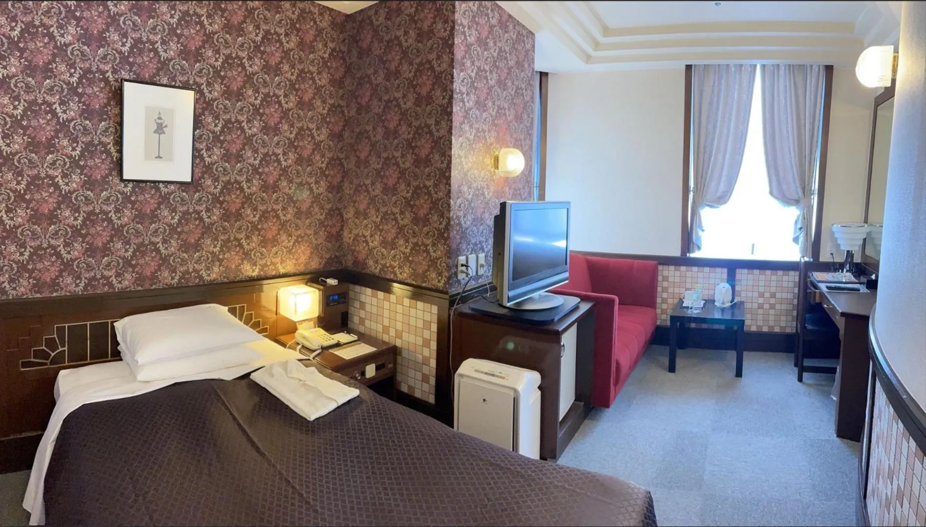 Bed in Hotel Clio Court Hakata