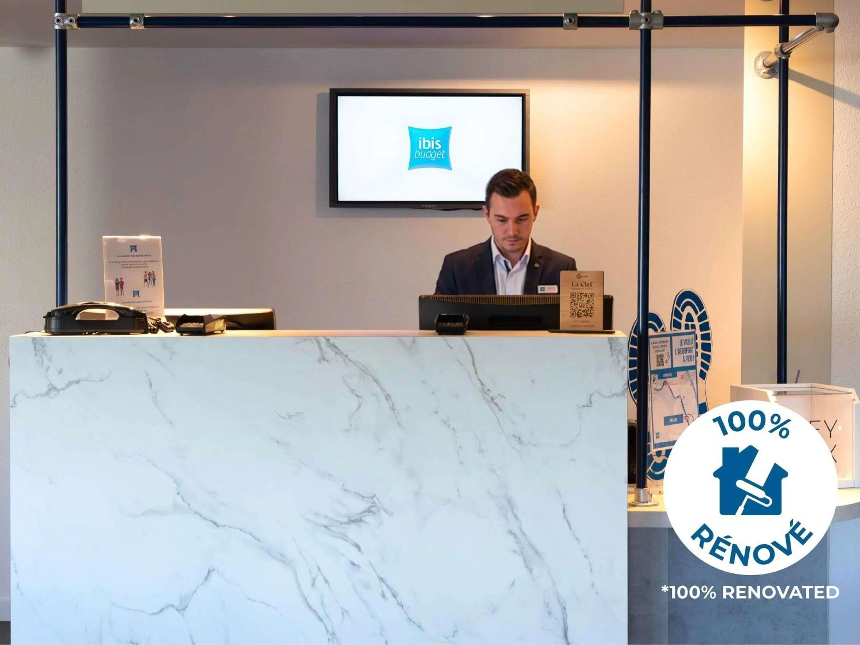 Property building in ibis budget Toulouse Aeroport