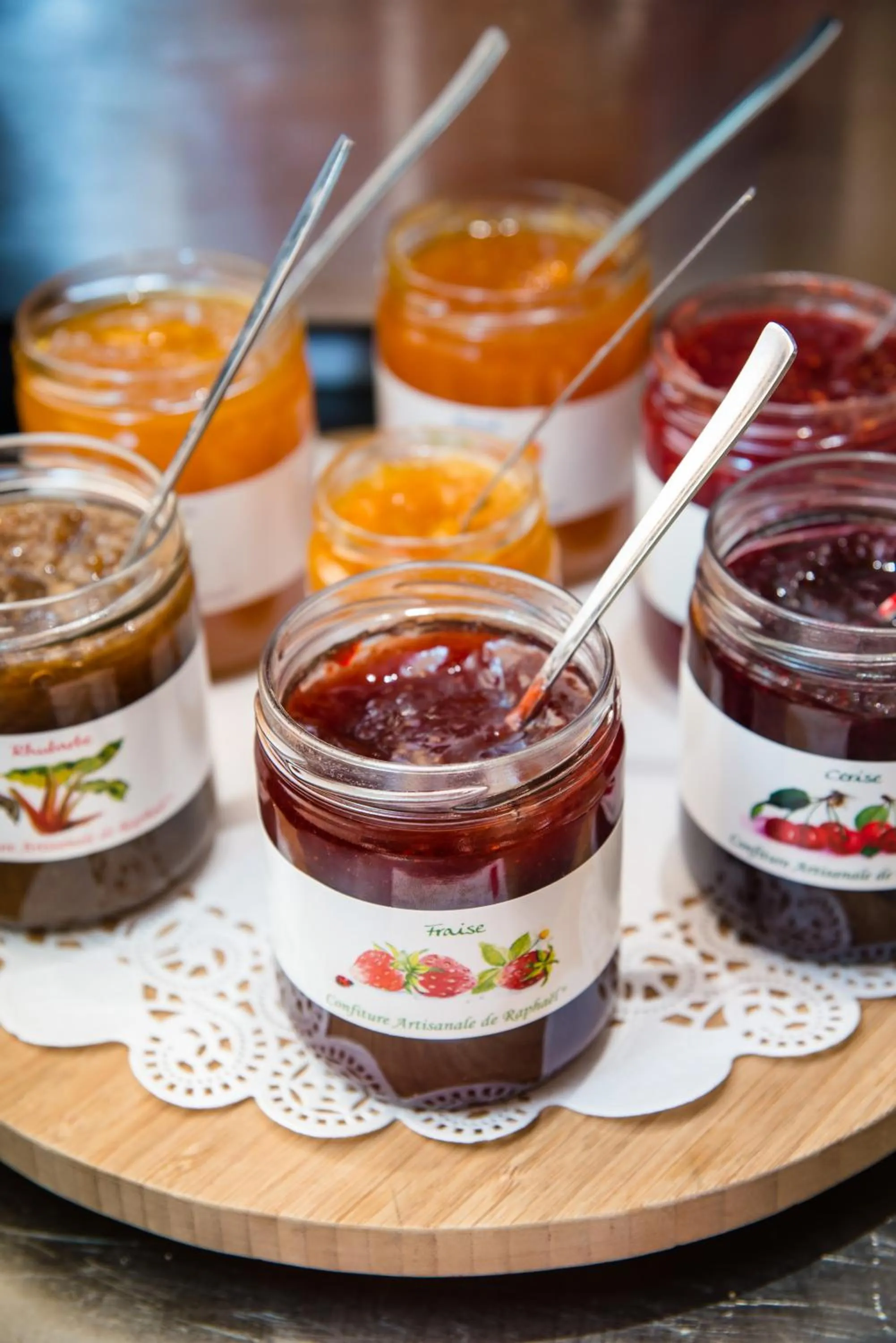 Buffet breakfast in Brit Hotel Saint Malo – Le Transat