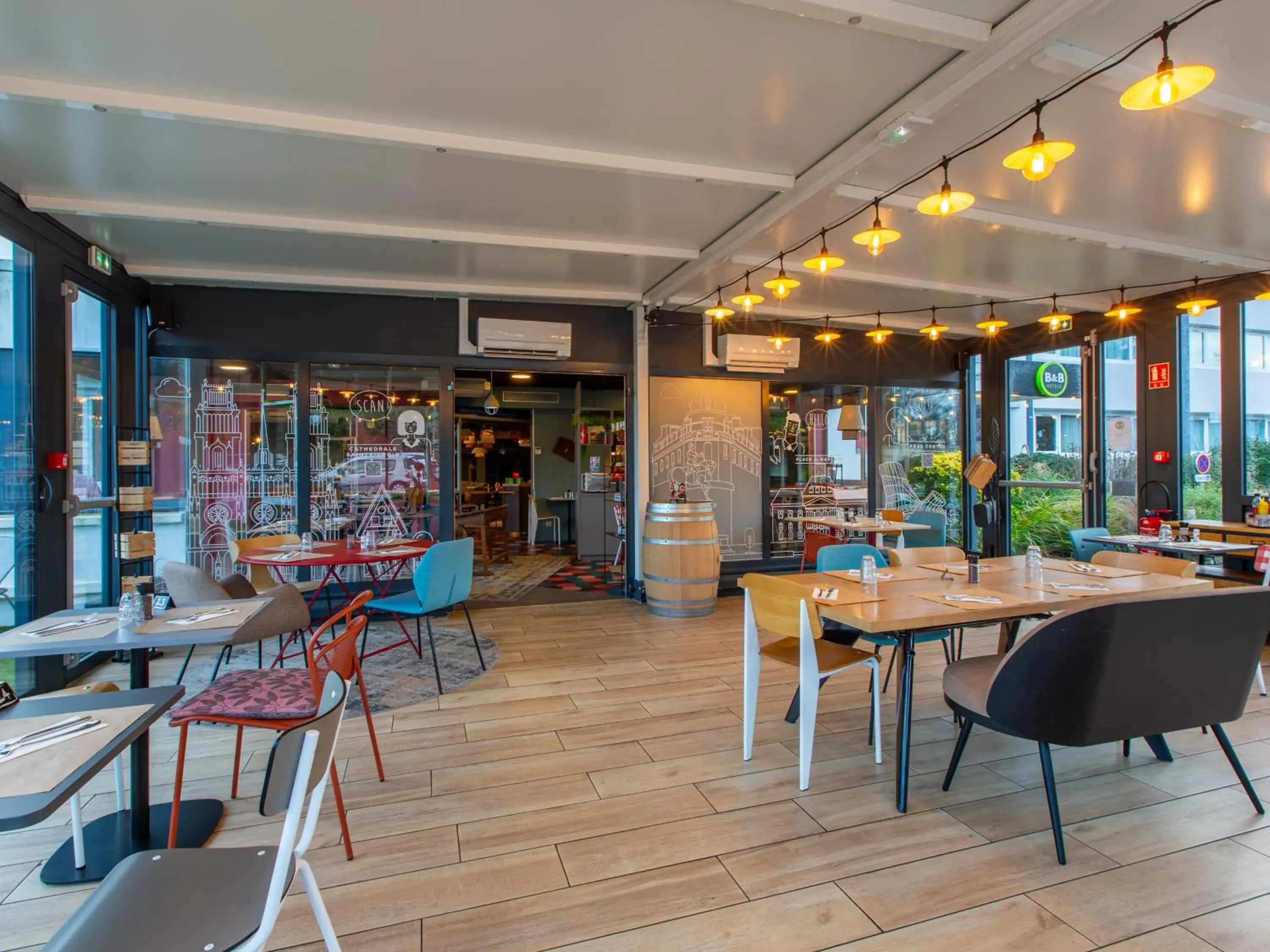 Restaurant/places to eat in B&B HOTEL Orléans Nord Saran Restaurant/places to eat in B&B HOTEL Orléans Nord Saran