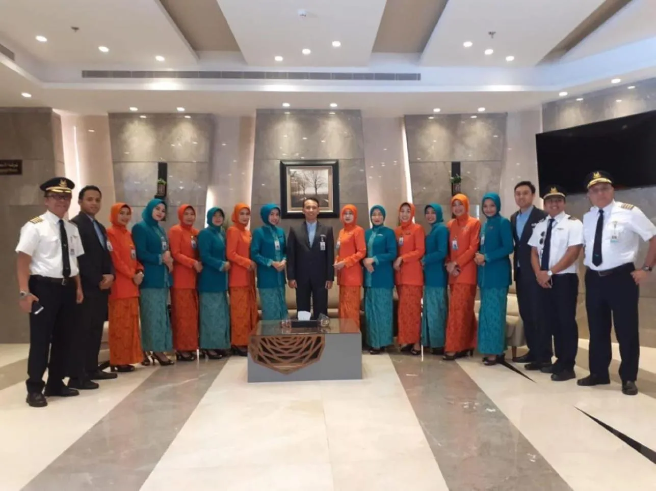 People in Diamond Tower Hotel