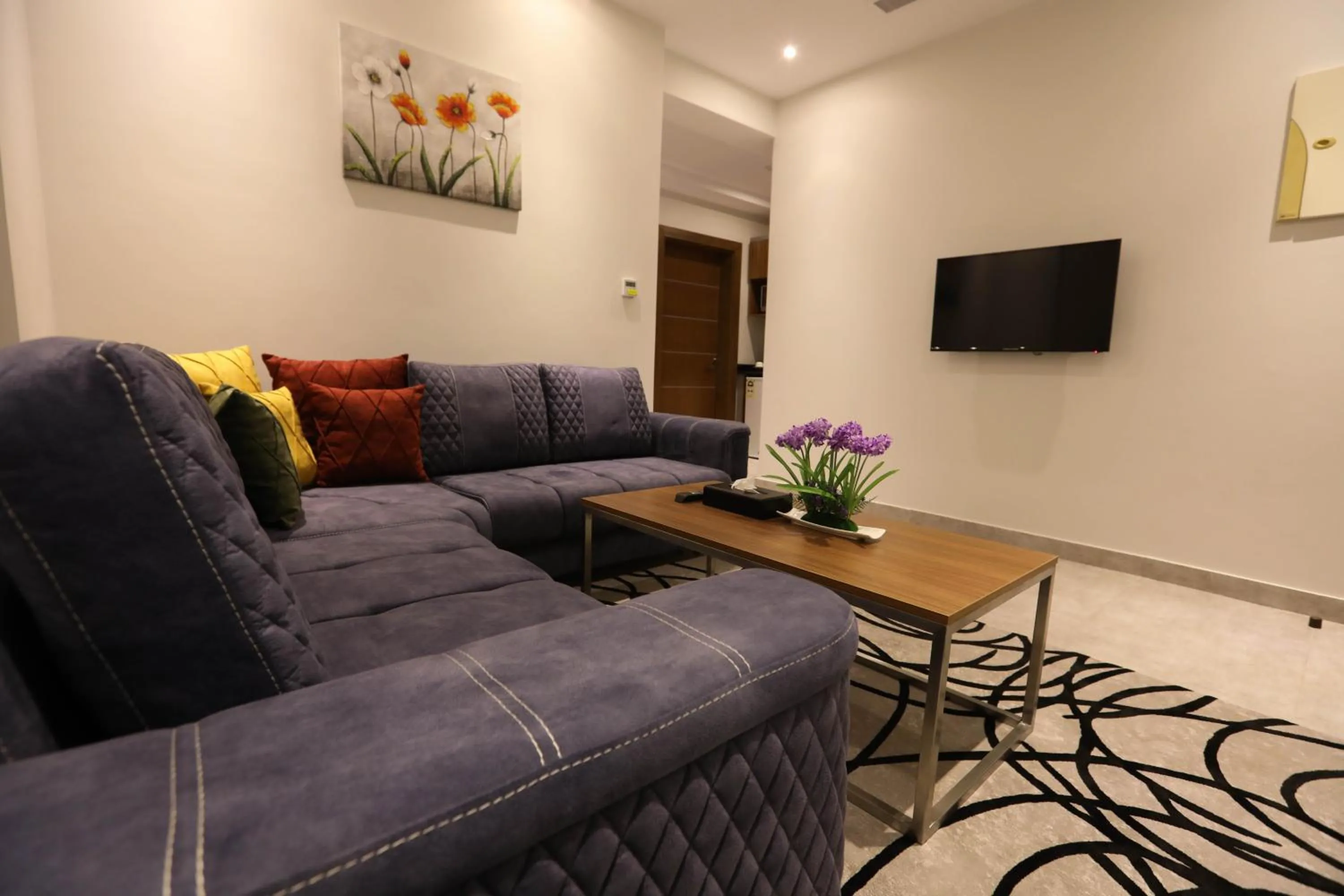 Living room in Diamond Tower Hotel