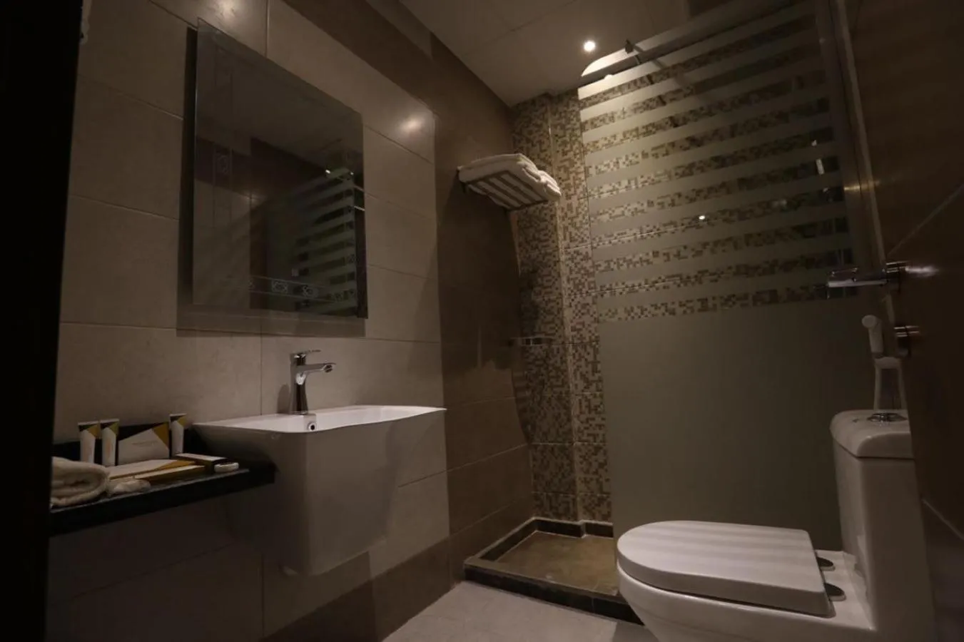 Bathroom in Diamond Tower Hotel
