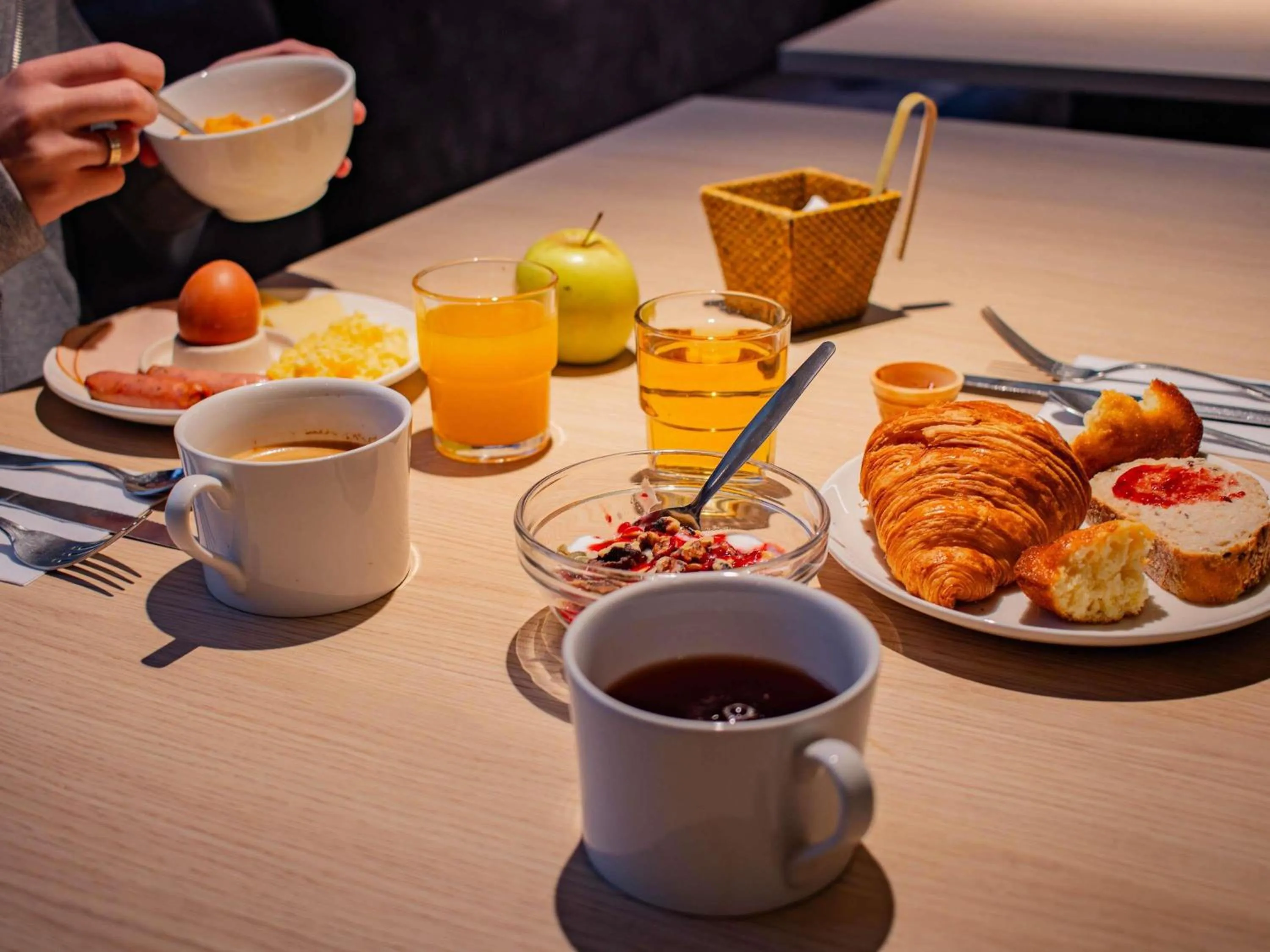 Breakfast in ibis Rennes Beaulieu