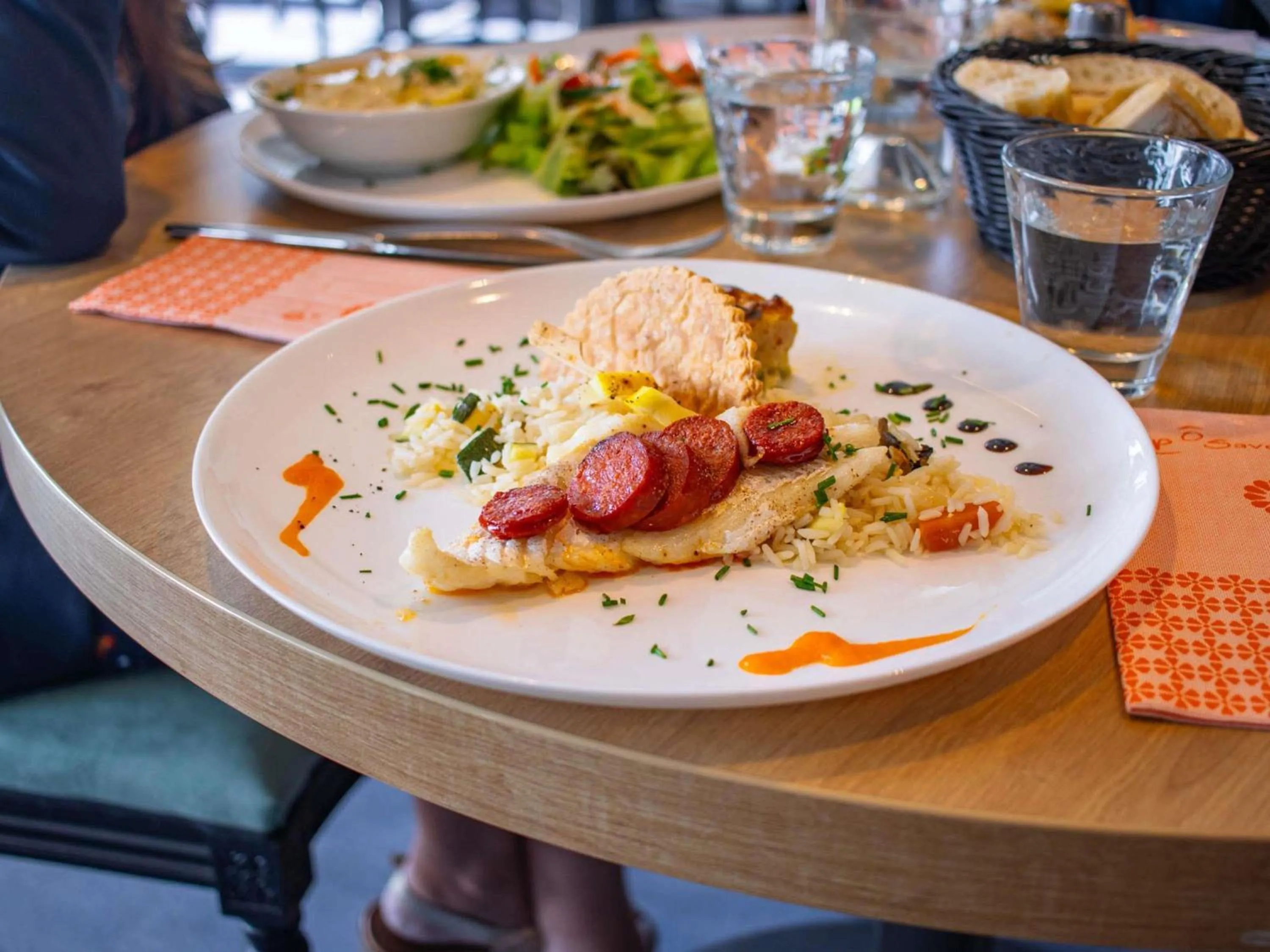 Restaurant/places to eat in ibis Rennes Beaulieu