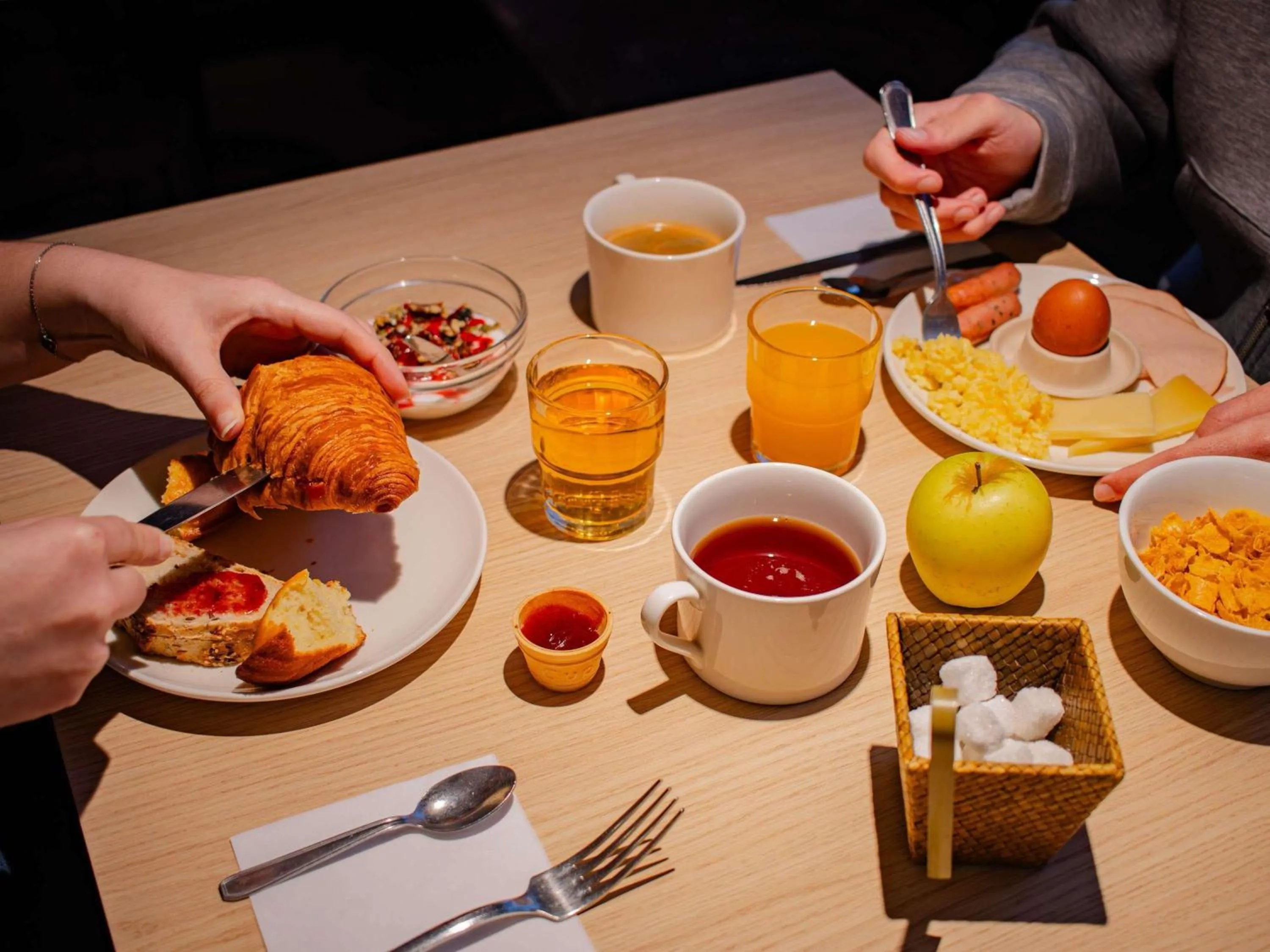 Breakfast in ibis Rennes Beaulieu