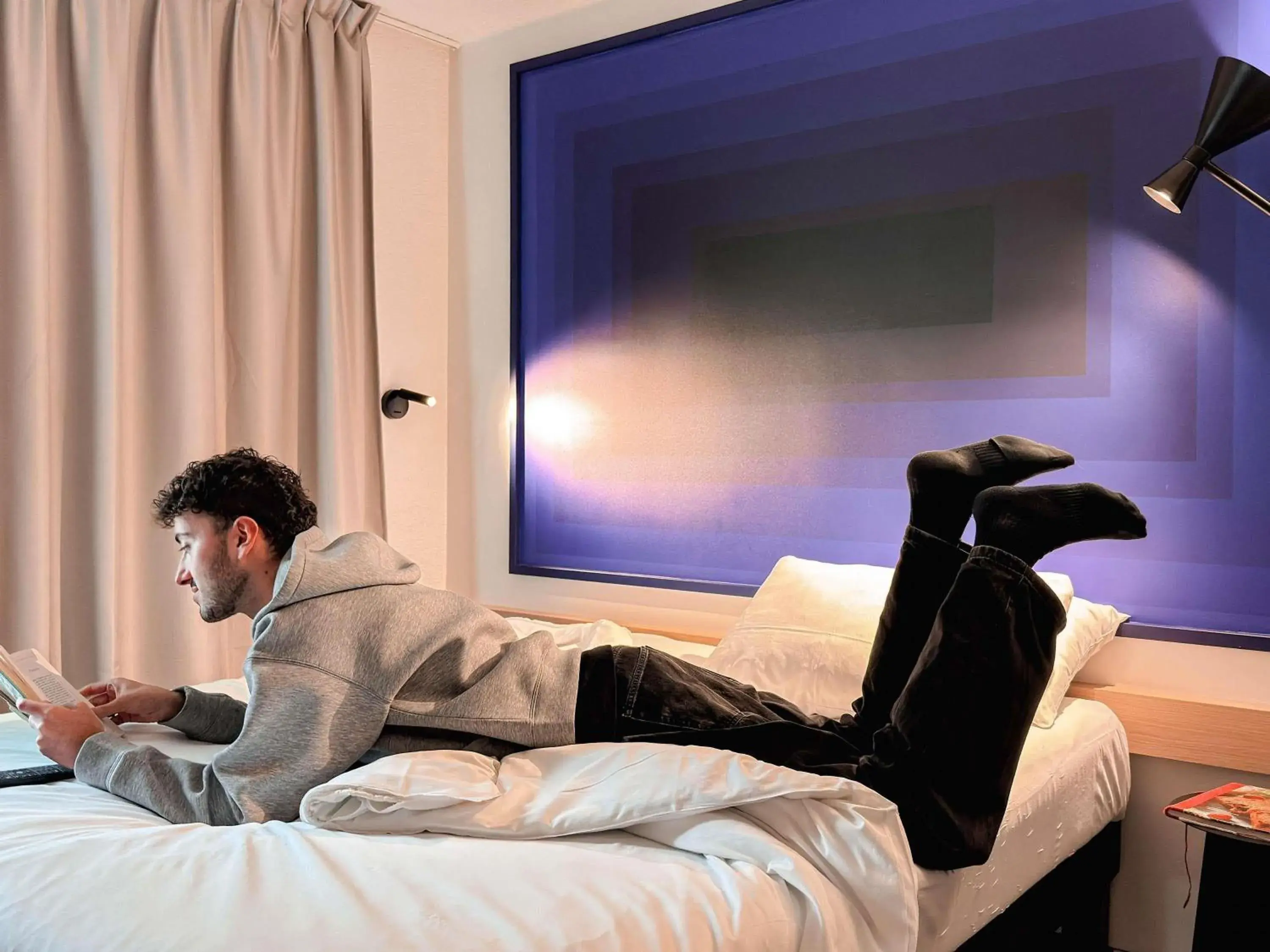 Bedroom, Bed in ibis Rennes Beaulieu Bedroom, Bed in ibis Rennes Beaulieu