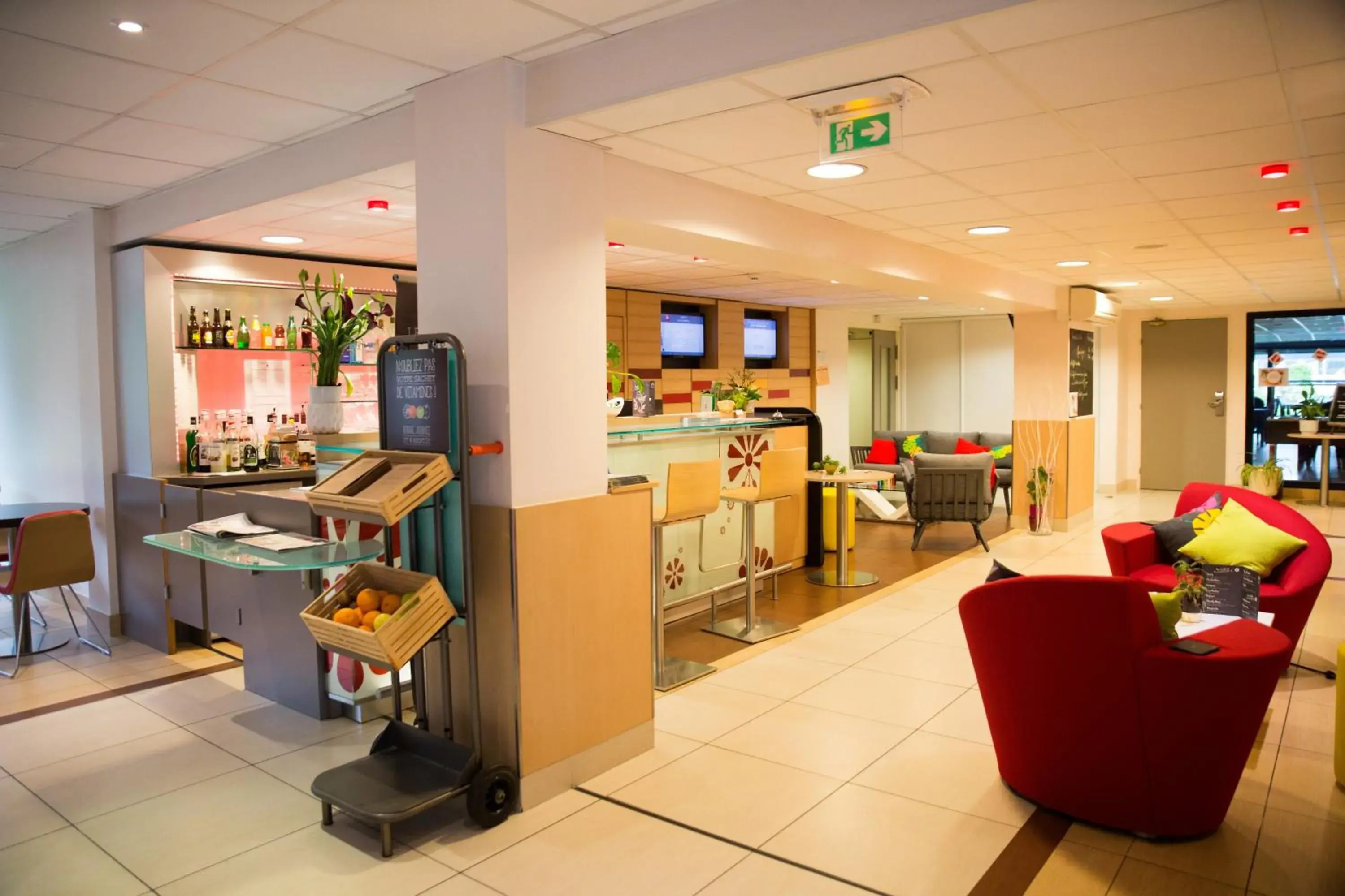 Lobby or reception in ibis Rennes Beaulieu Lobby or reception in ibis Rennes Beaulieu