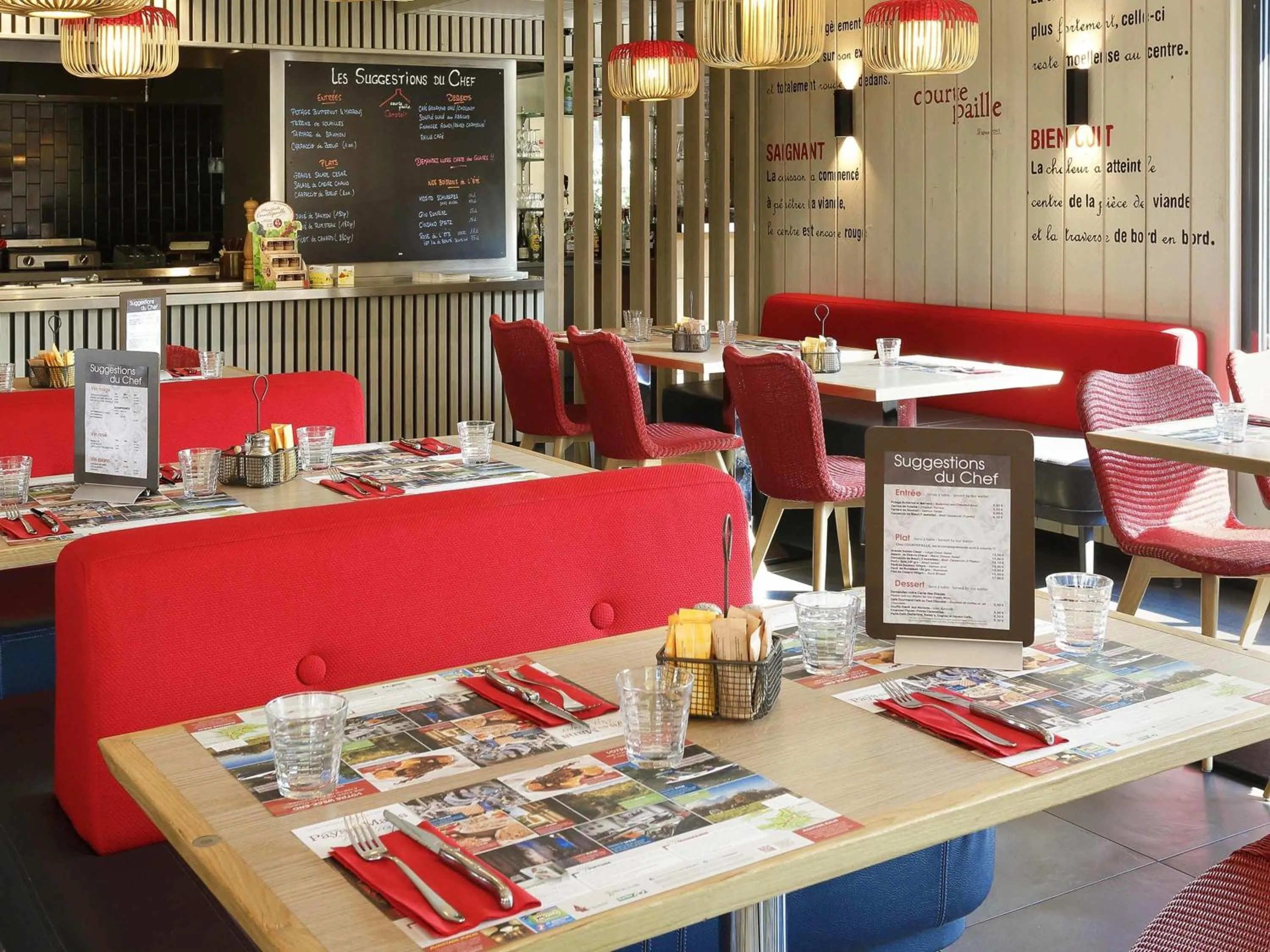Restaurant/places to eat in ibis Le Mans Est Pontlieue