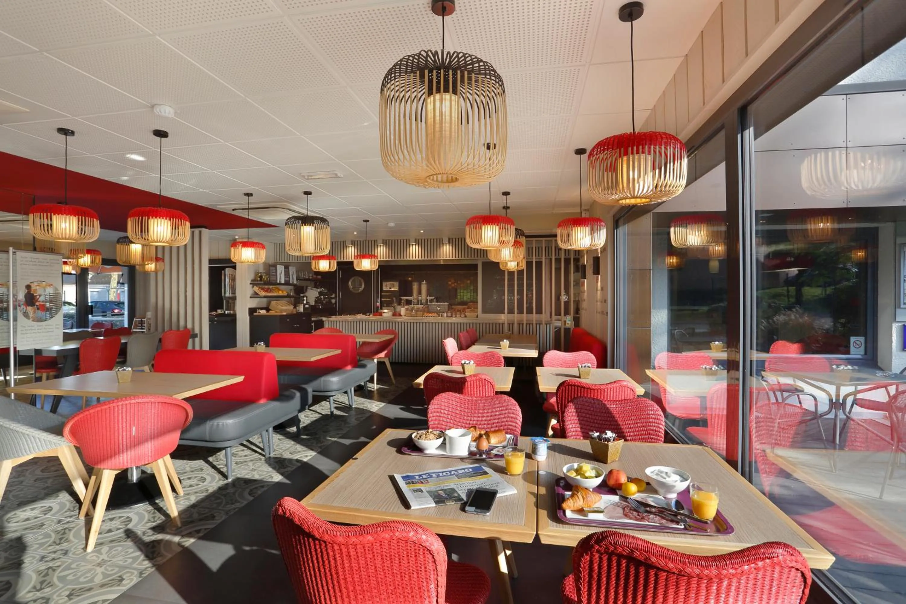 Restaurant/places to eat in ibis Le Mans Est Pontlieue