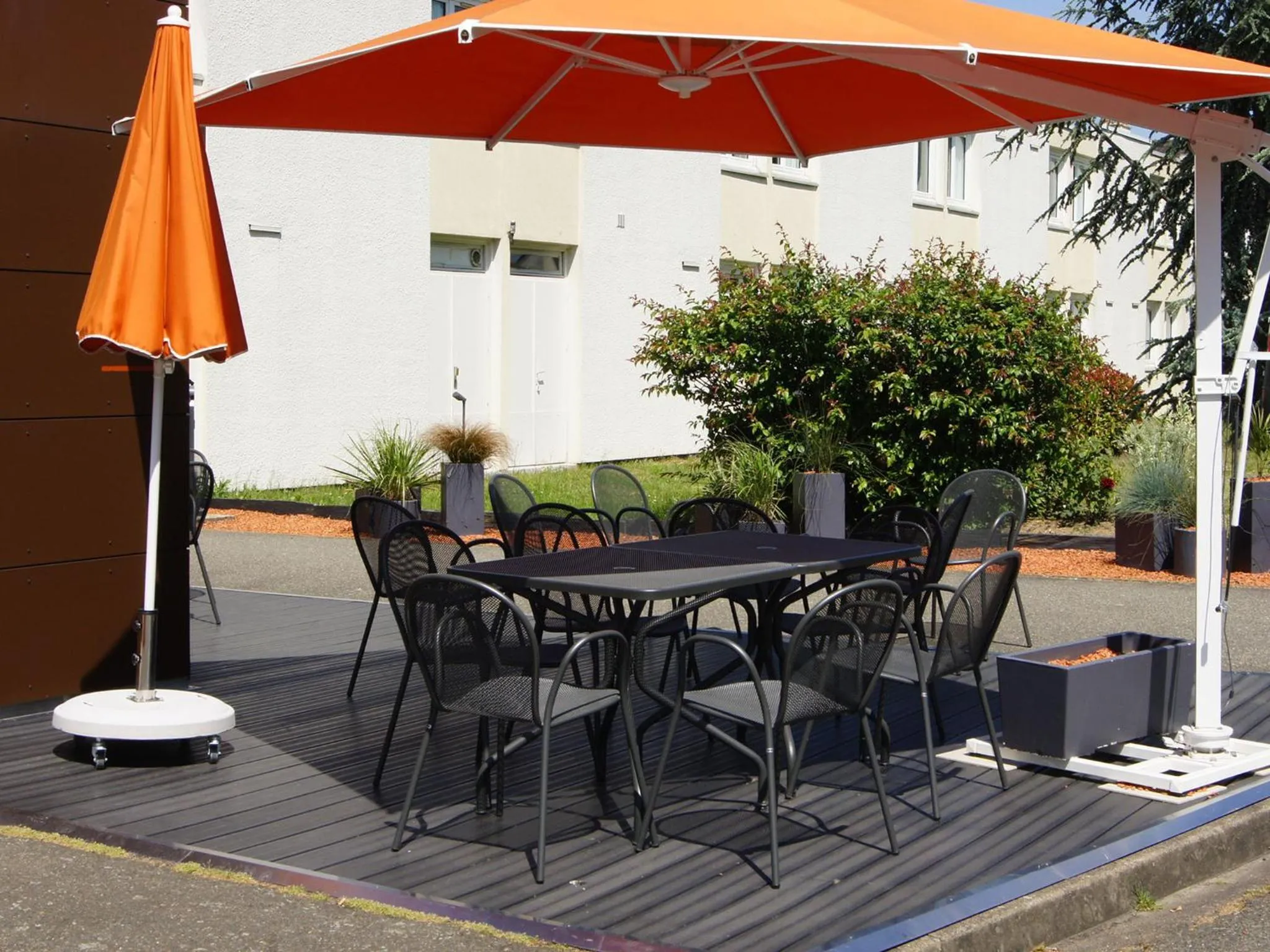 Balcony/Terrace in ibis Le Mans Est Pontlieue