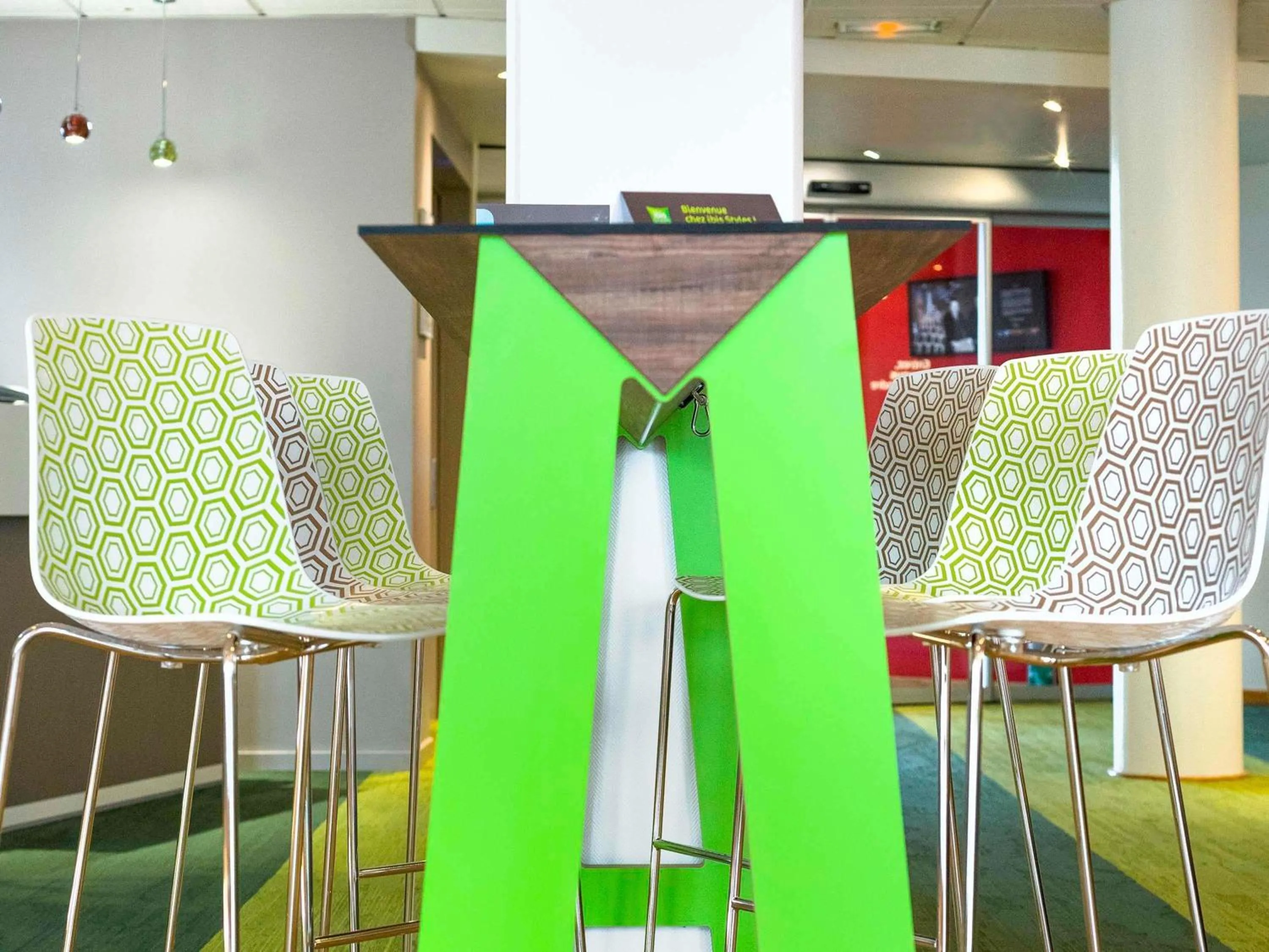 Lounge or bar in ibis Styles Strasbourg Stade de la Meinau