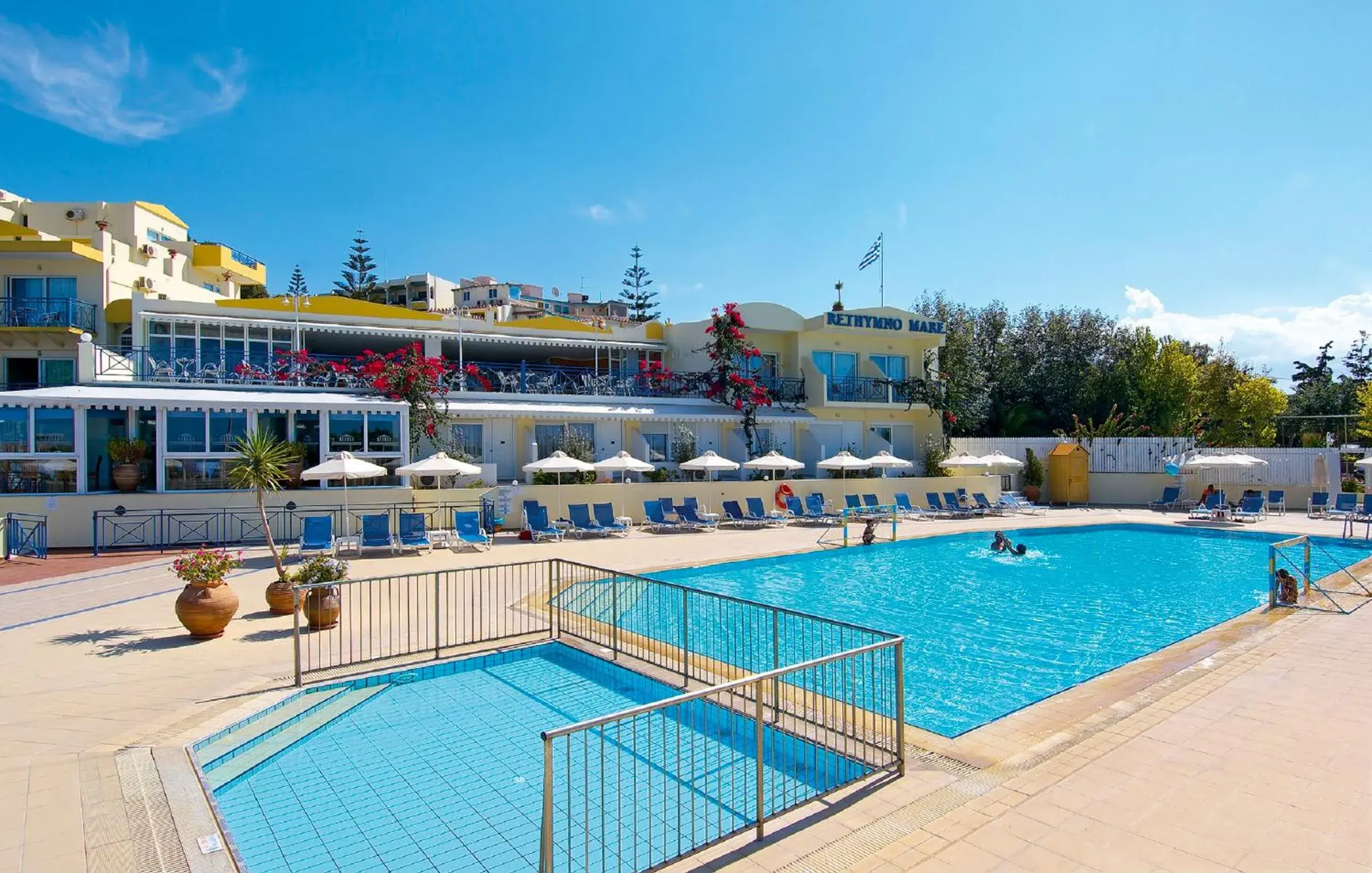 Swimming pool in Rethymno Mare Royal & Water Park Swimming pool in Rethymno Mare Royal & Water Park