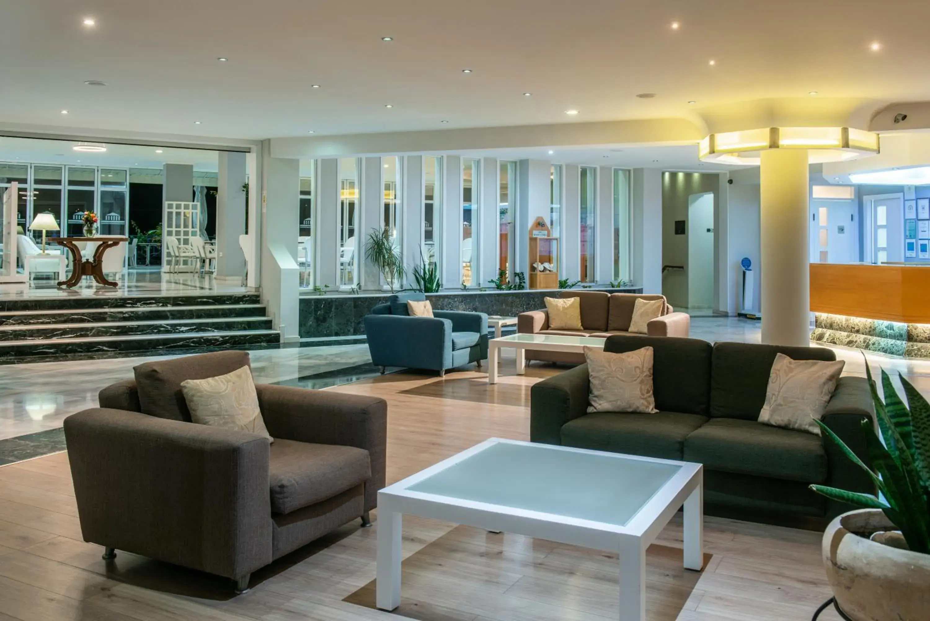 Living room in Rethymno Mare Royal & Water Park Living room in Rethymno Mare Royal & Water Park