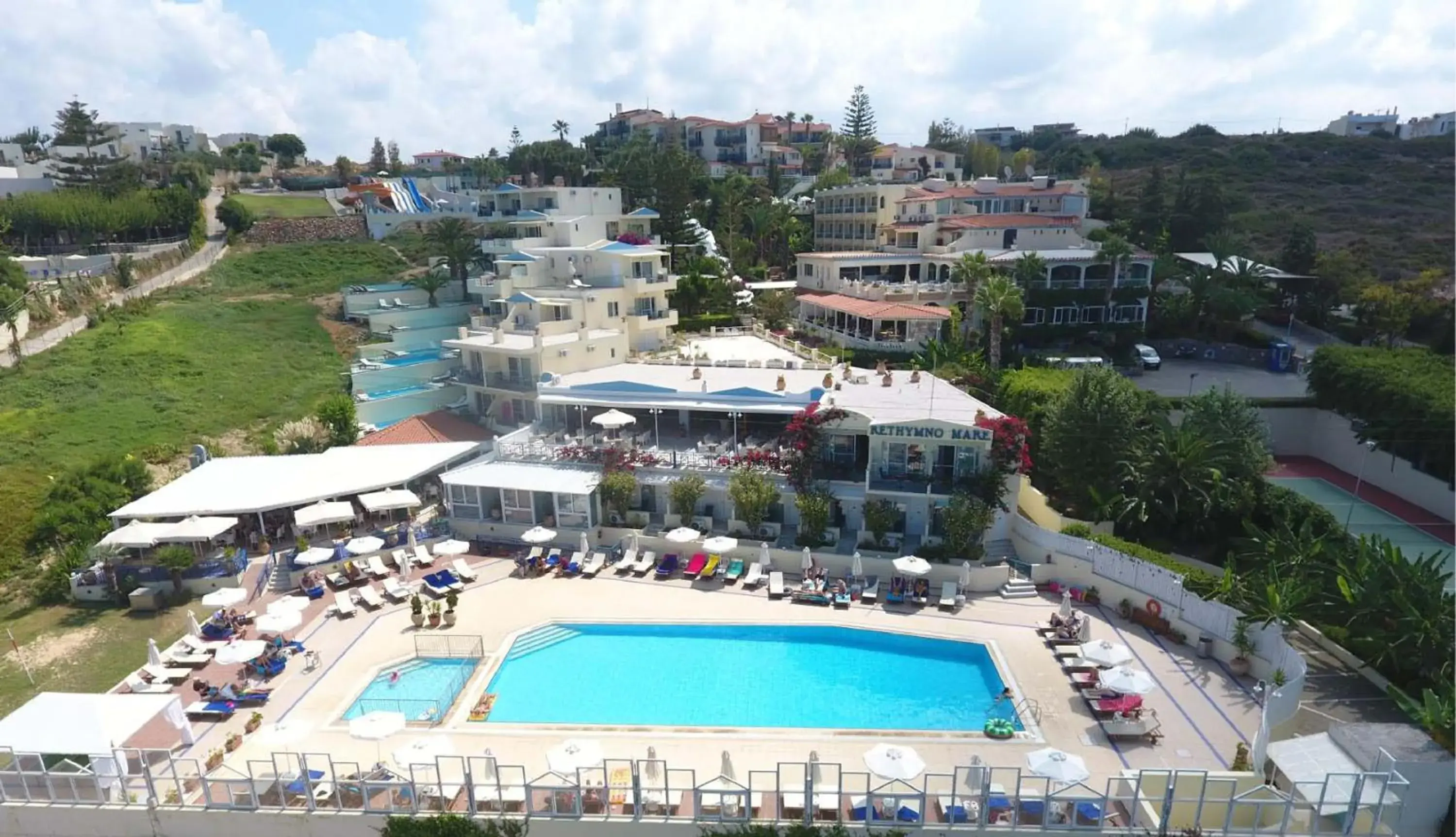 Property building in Rethymno Mare Royal & Water Park Property building in Rethymno Mare Royal & Water Park