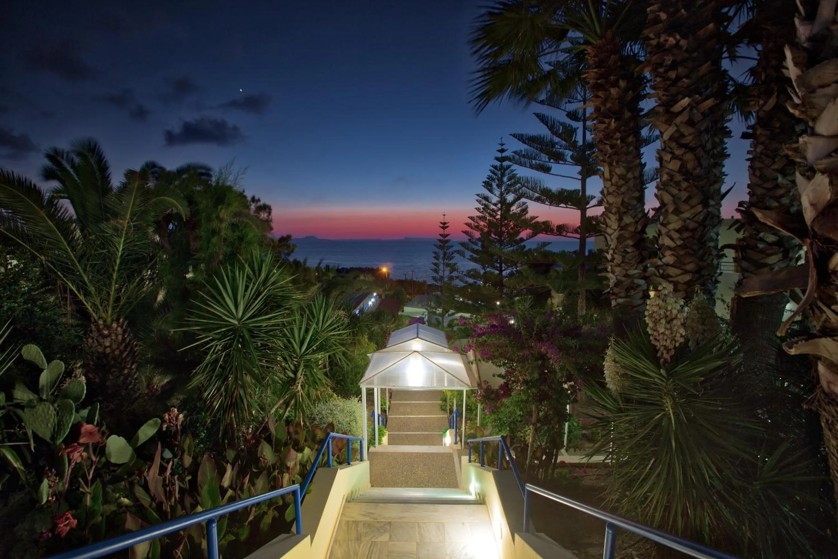 Sunset in Rethymno Mare Royal & Water Park