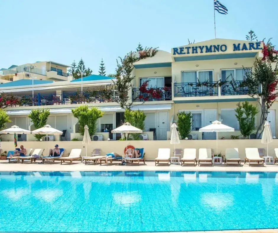 Property building in Rethymno Mare Royal & Water Park Property building in Rethymno Mare Royal & Water Park