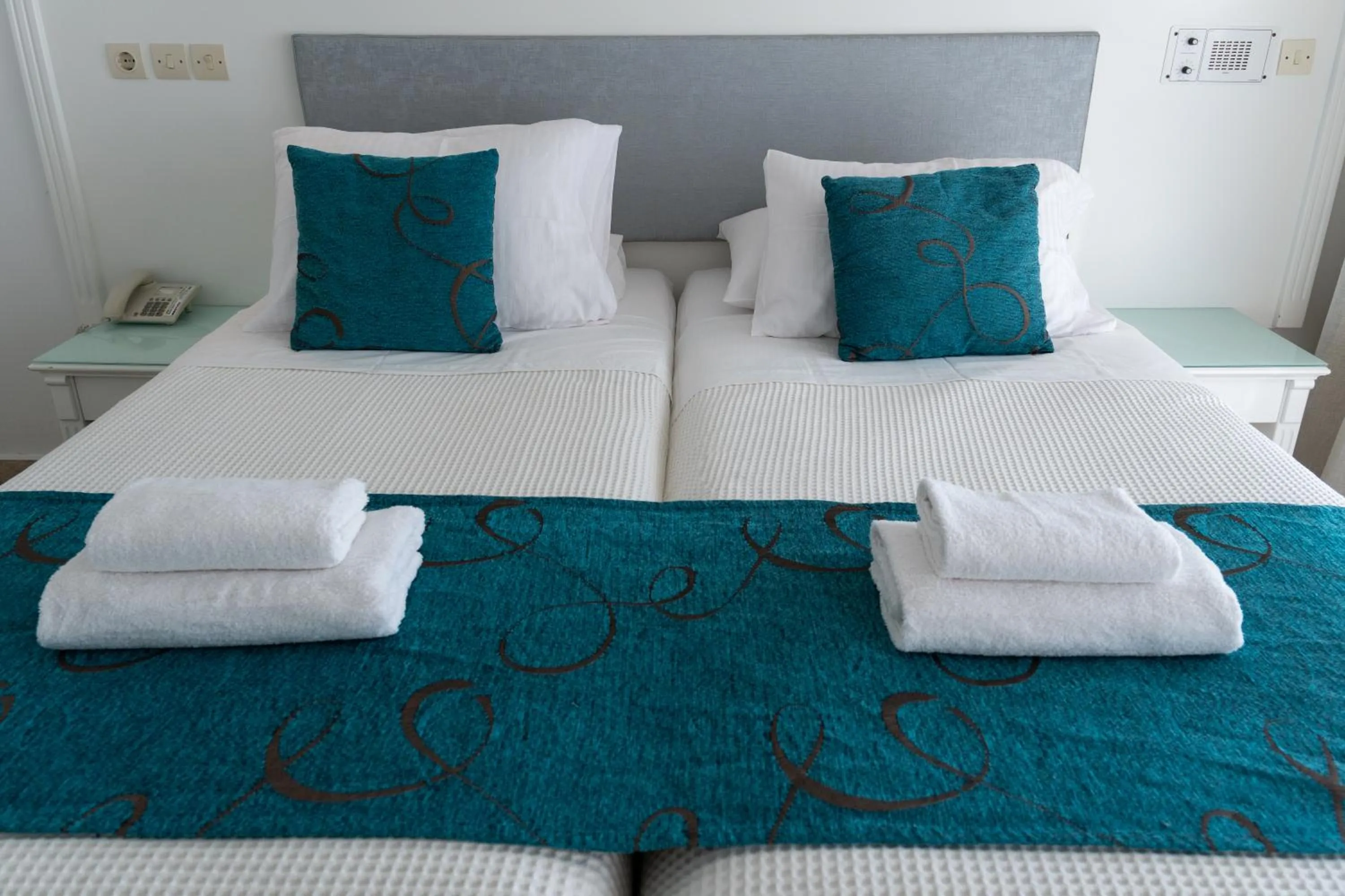 Photo of the whole room, Bed in Rethymno Mare & Water Park