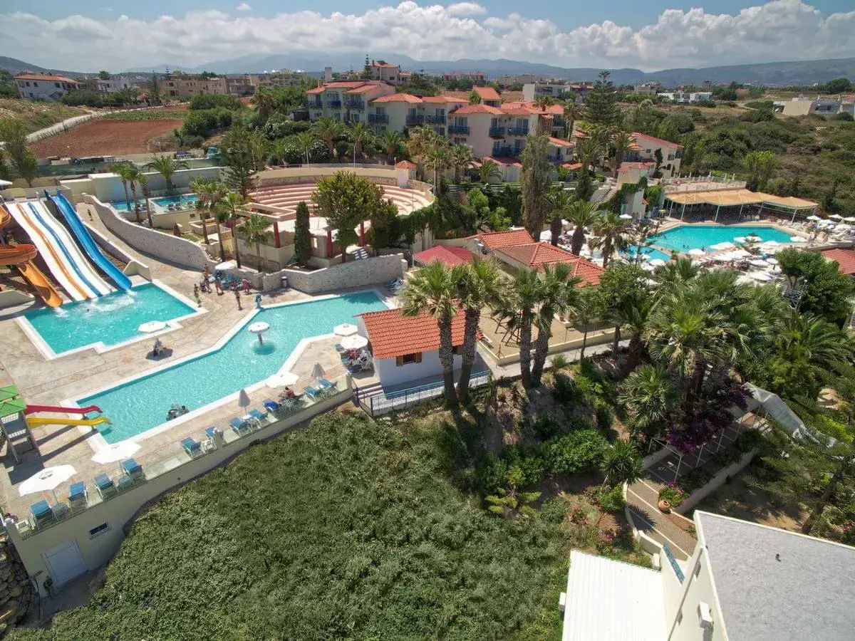 Bird's eye view in Rethymno Mare & Water Park Bird's eye view in Rethymno Mare & Water Park