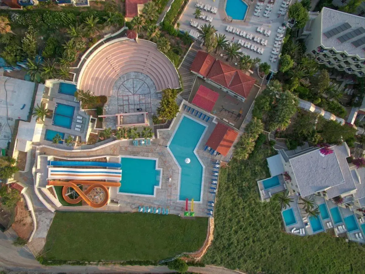 Bird's eye view in Rethymno Mare & Water Park Bird's eye view in Rethymno Mare & Water Park