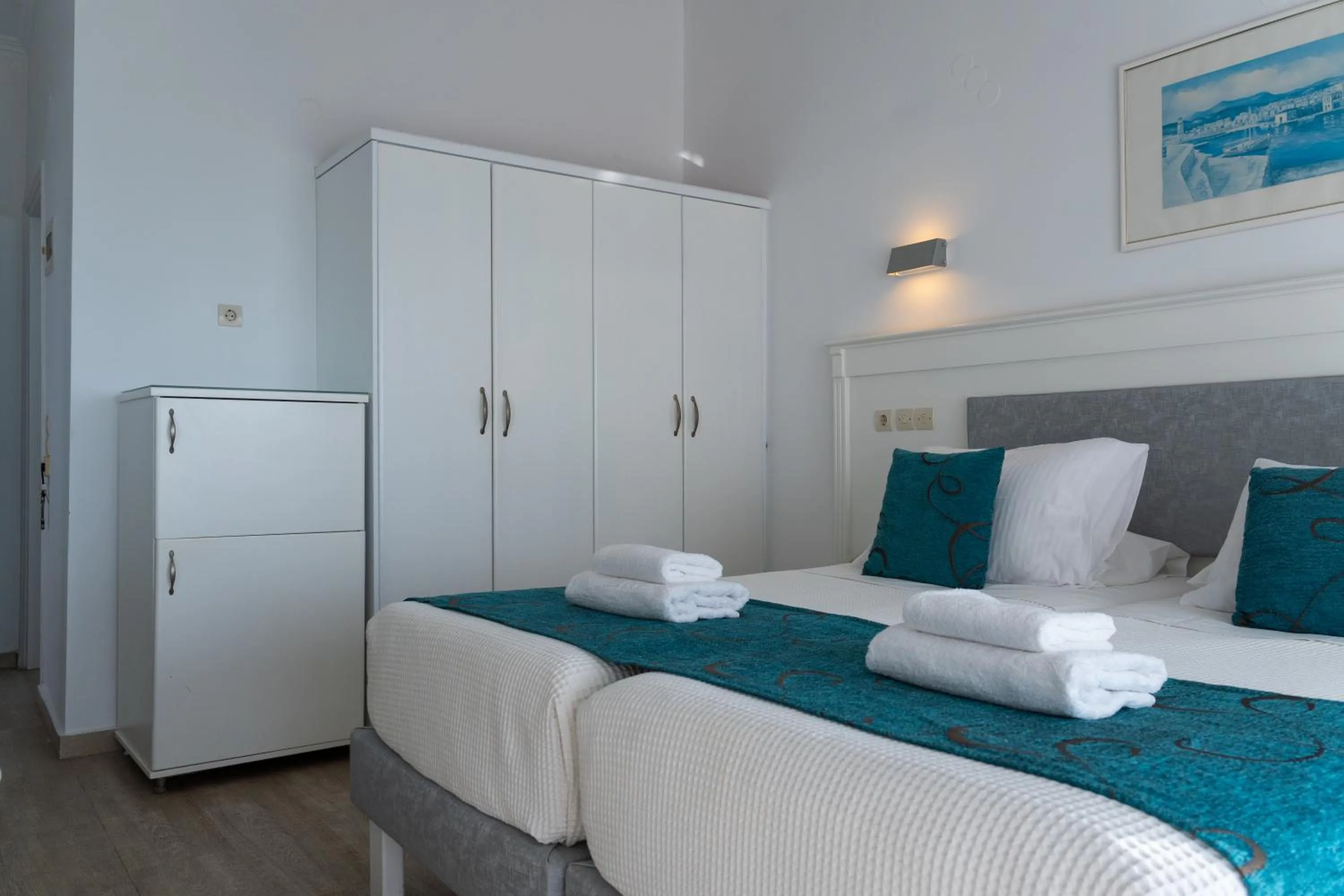 Photo of the whole room, Bed in Rethymno Mare & Water Park