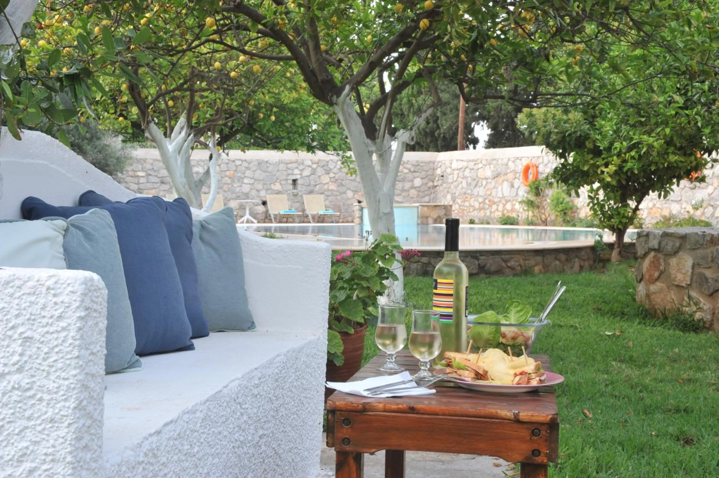 Garden in Villa Martha