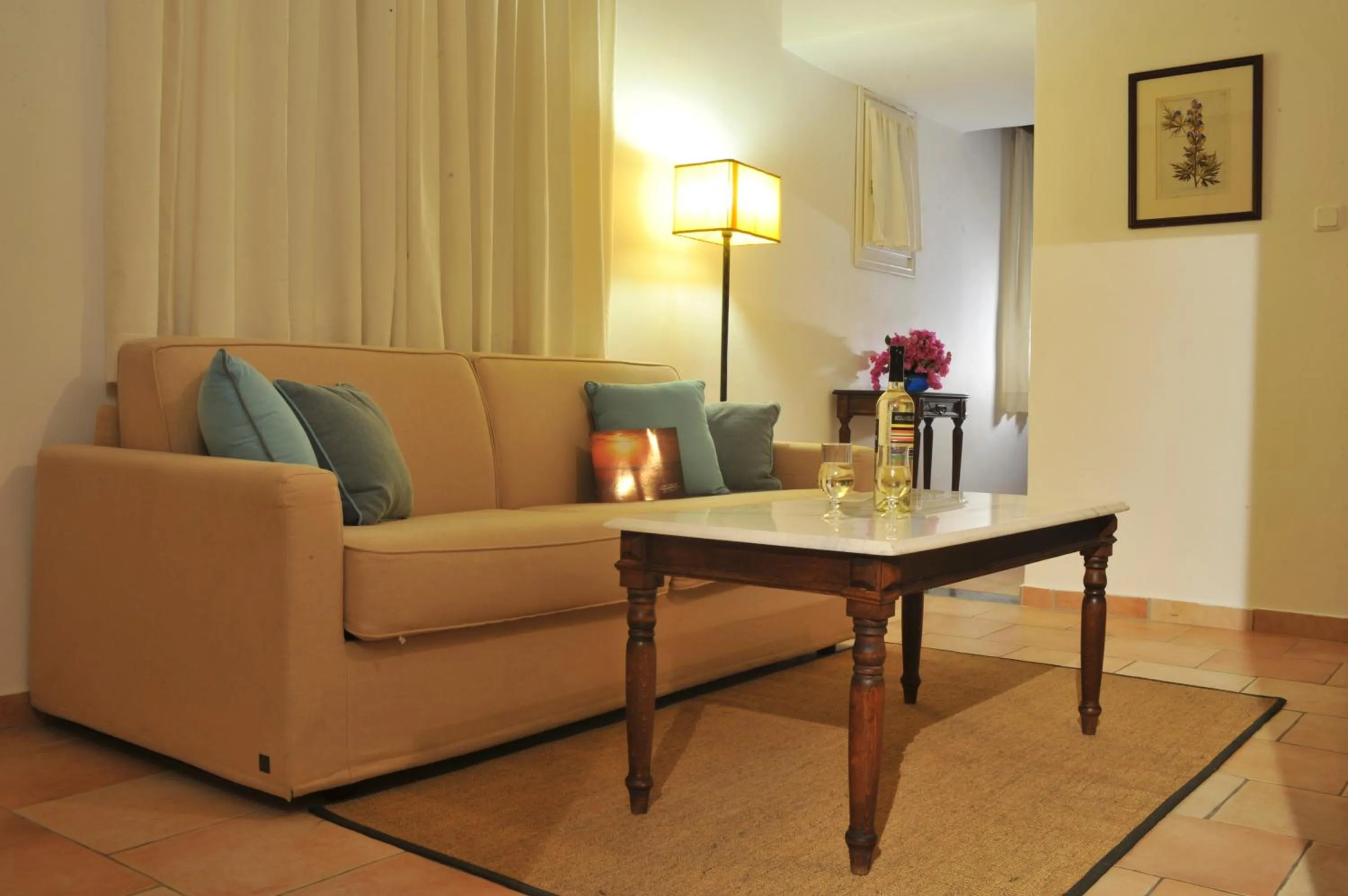Living room in Villa Martha