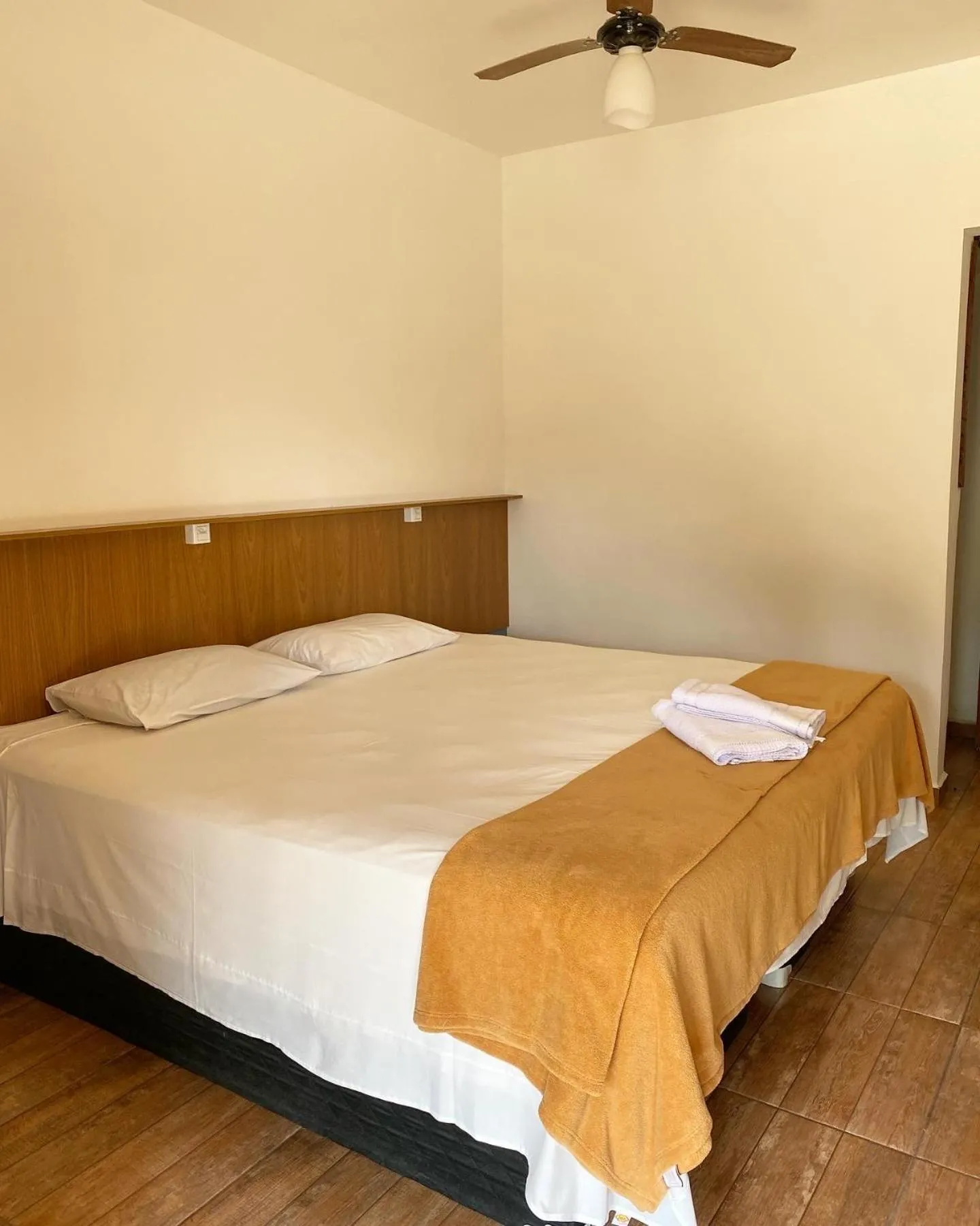 Bed in Pousada Vila Serrana