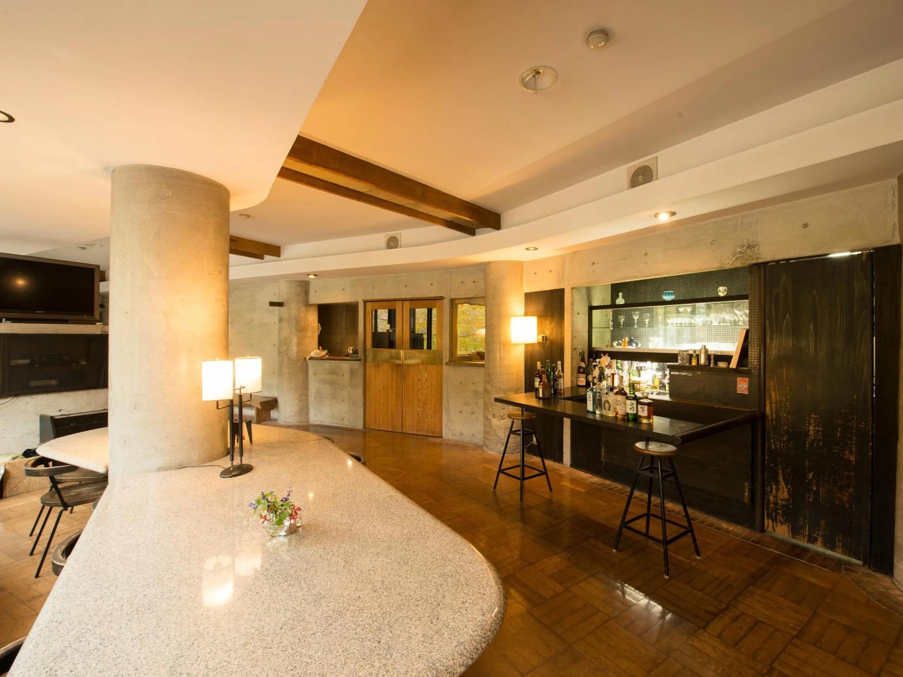 Lobby or reception in the Kinta Naeba