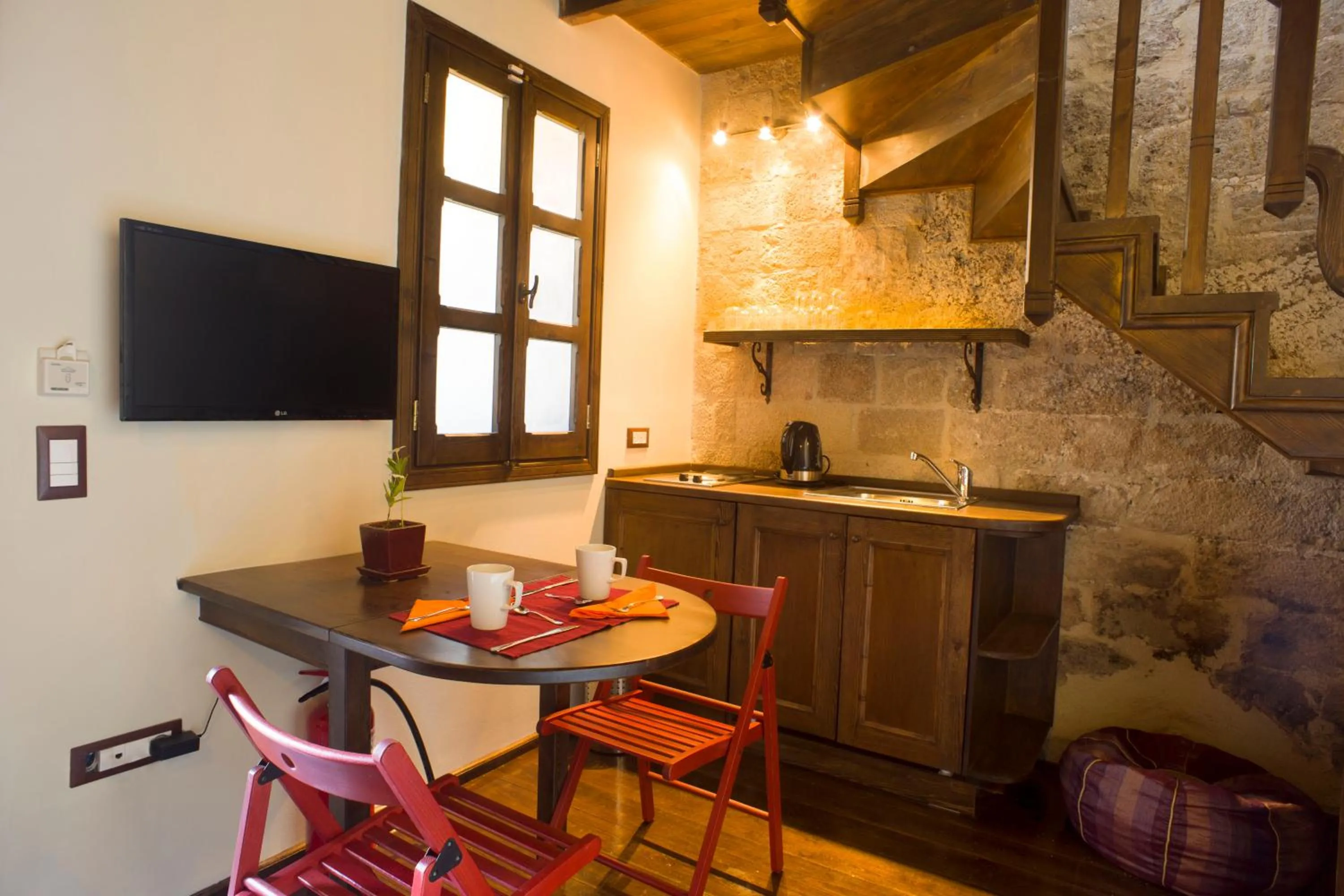 Kitchen or kitchenette in Mystic Hotel - Adults only