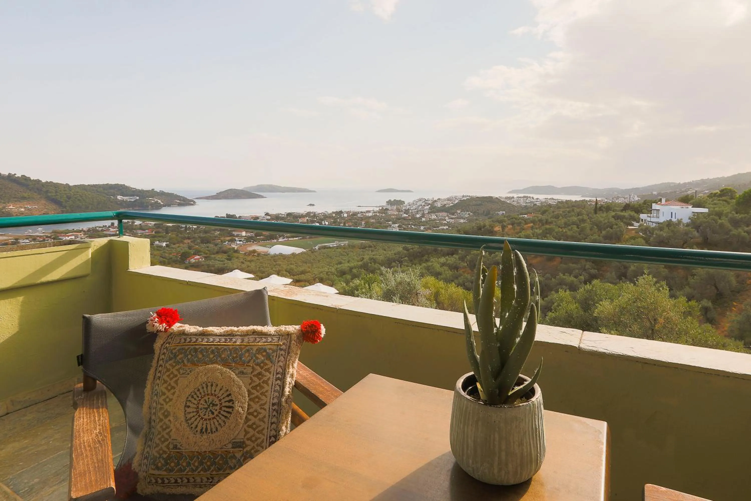 Balcony/Terrace in Vigles Sea View, Philian Hotels and Resorts