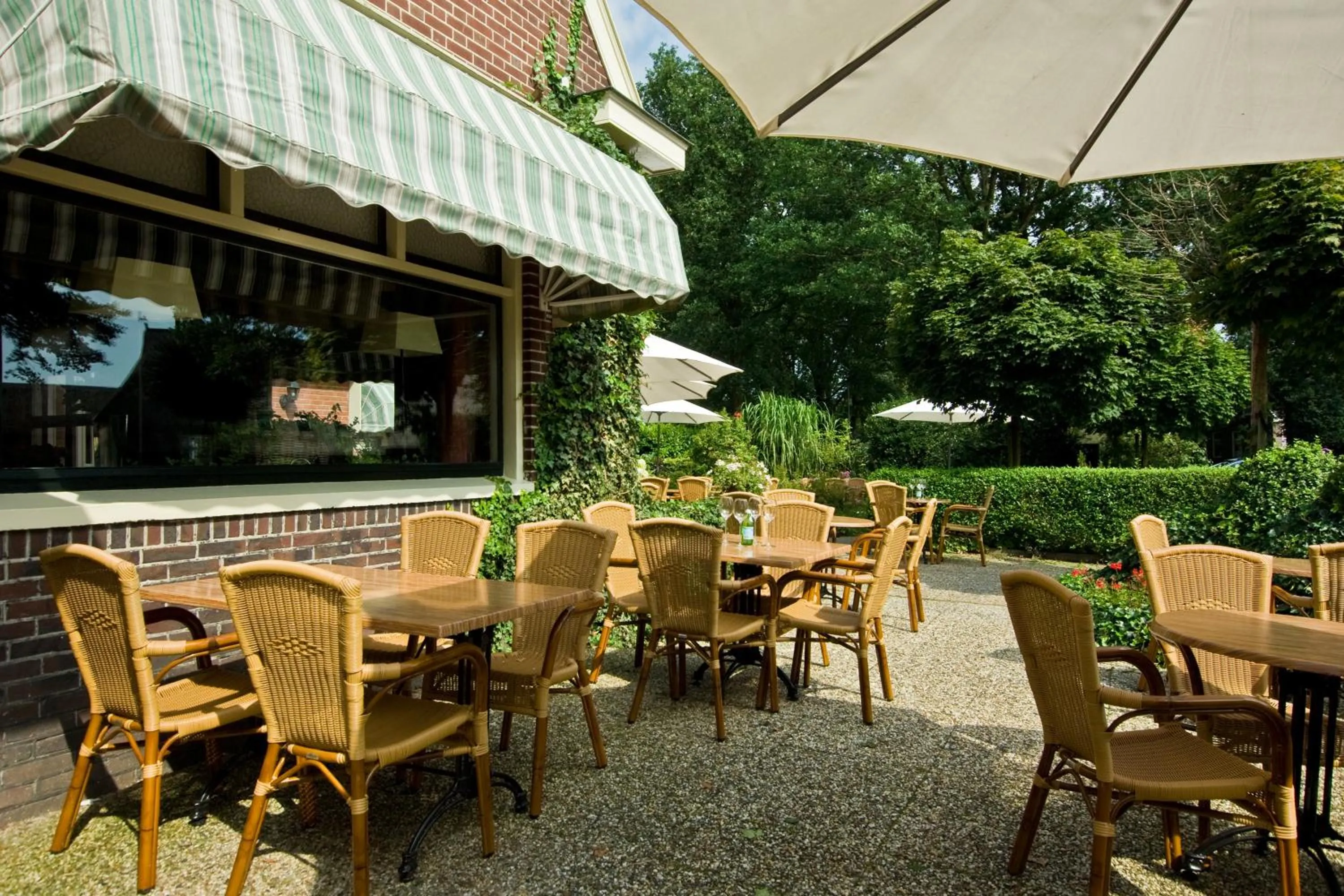 Balcony/Terrace in De Herberg van Anderen