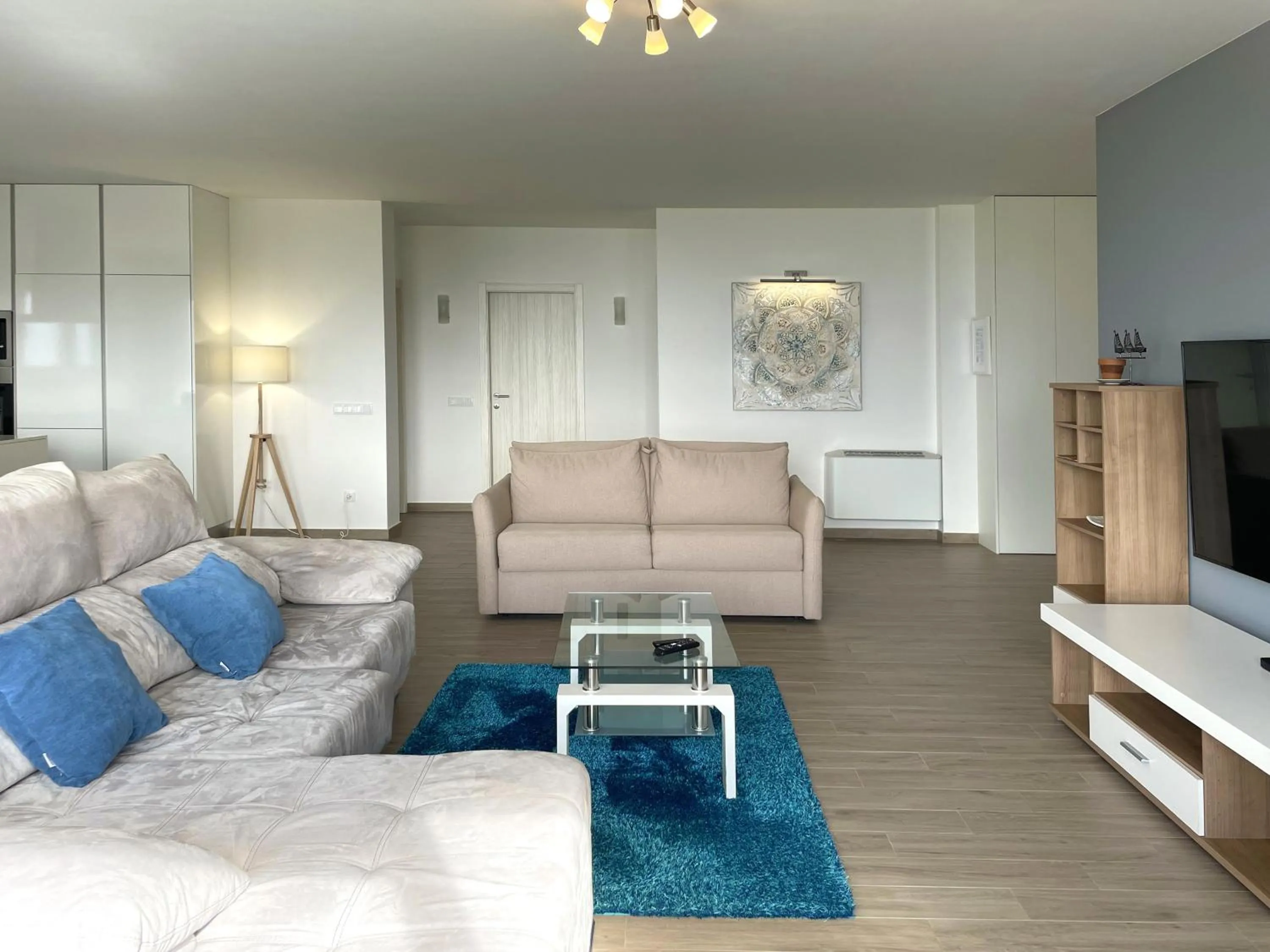 Living room in SilverSide Holidays