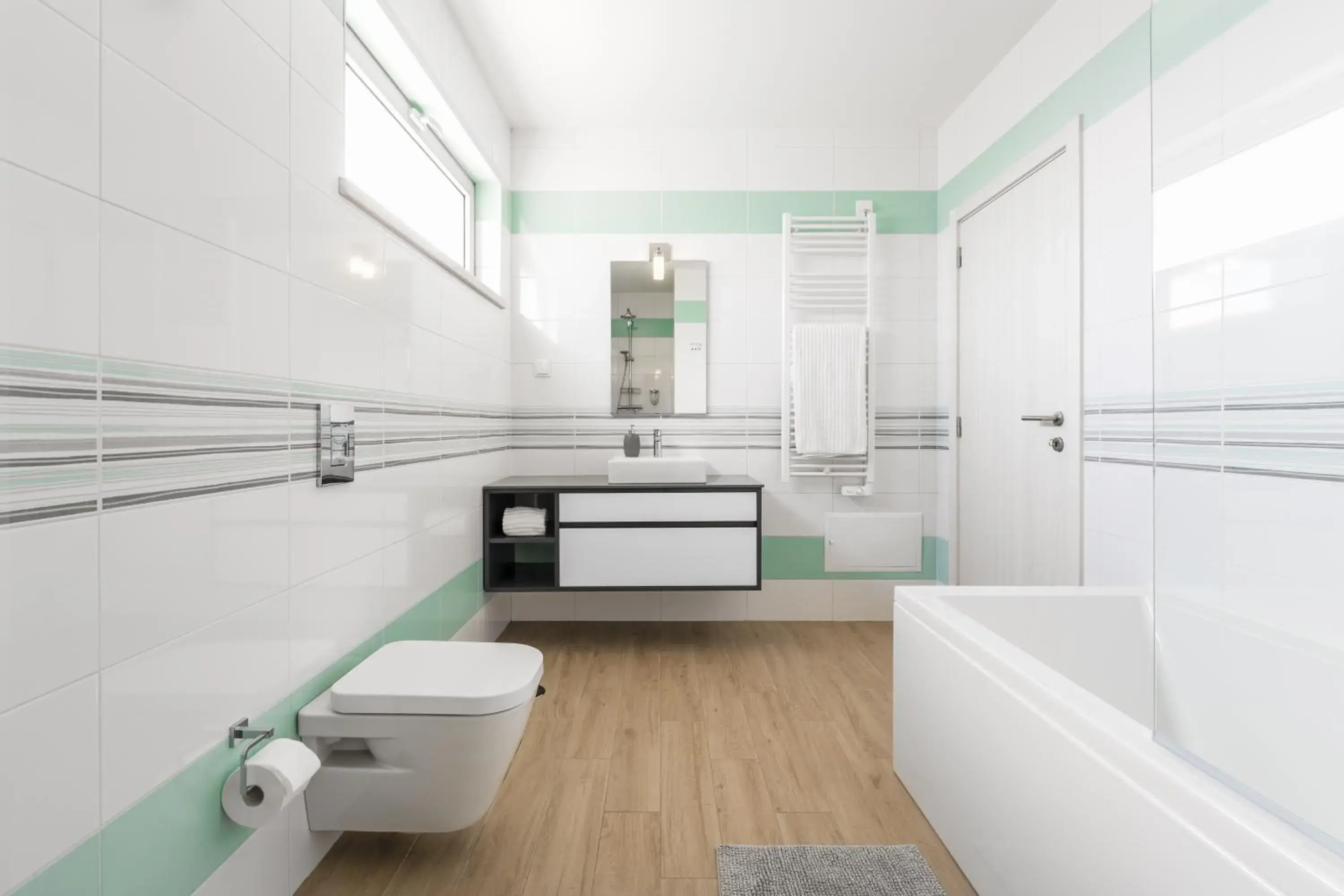 Bathroom in SilverSide Holidays Bathroom in SilverSide Holidays