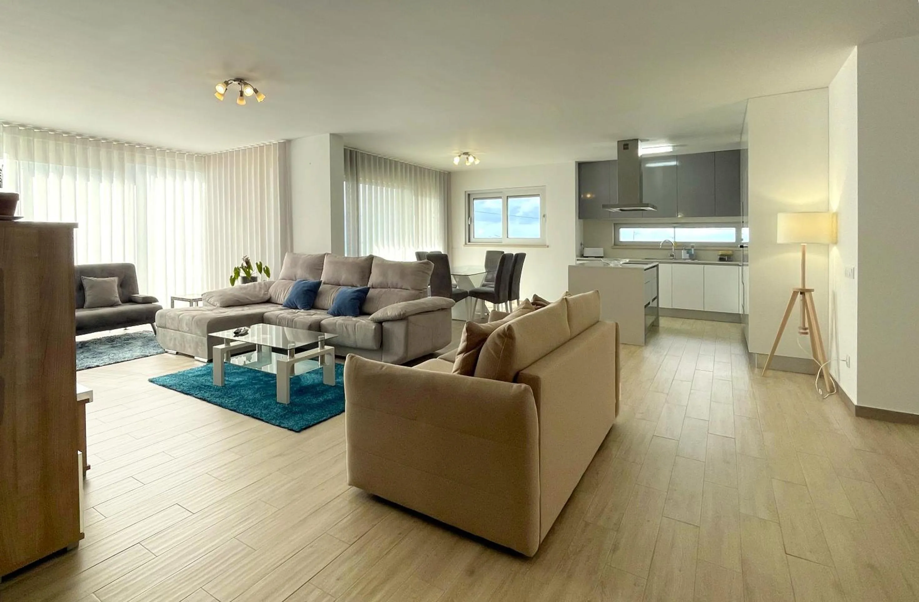 Living room in SilverSide Holidays