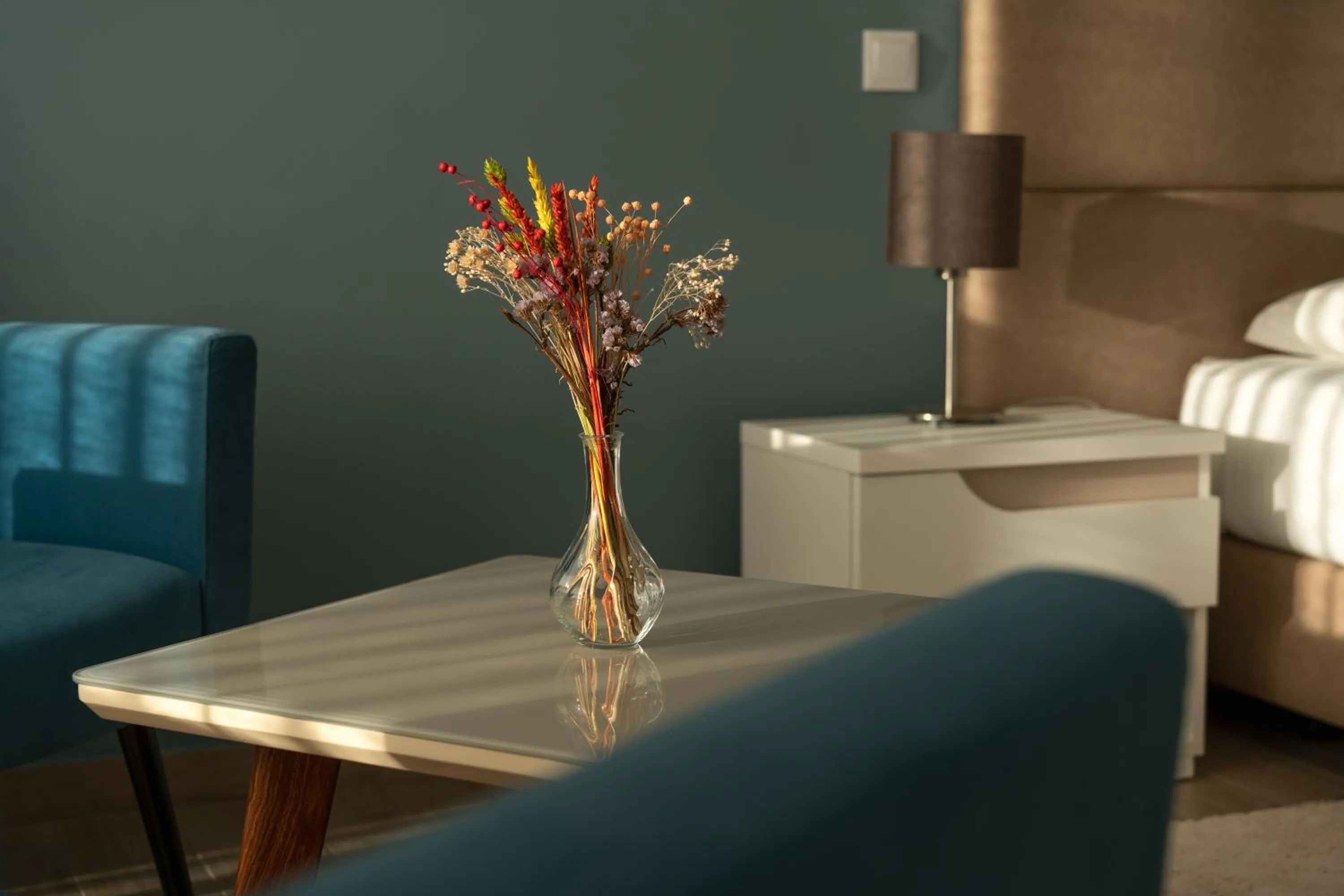 Bedroom, Bed in SilverSide Holidays