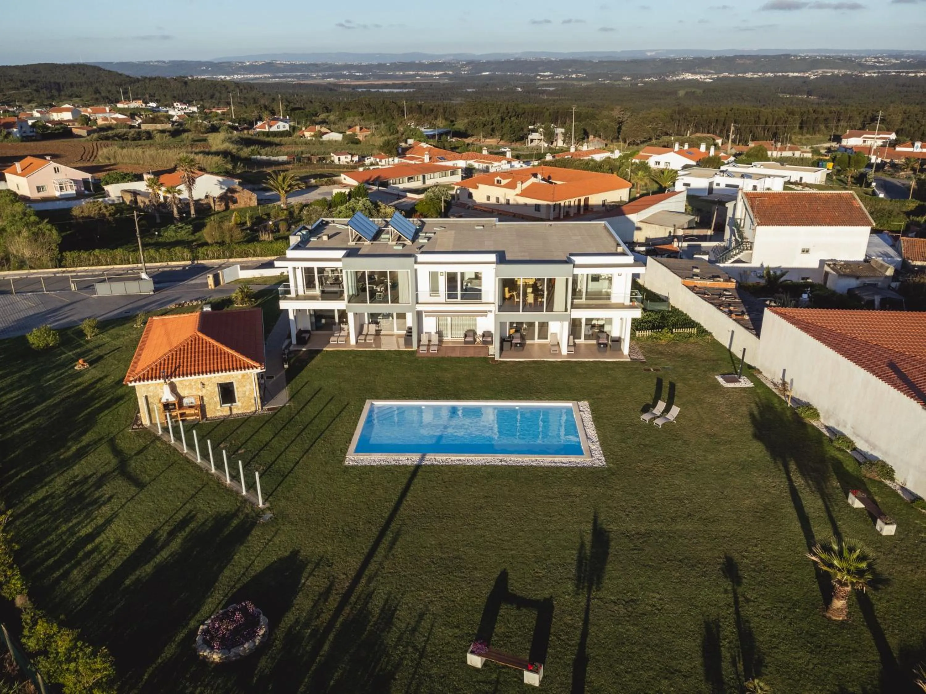 Bird's eye view in SilverSide Holidays