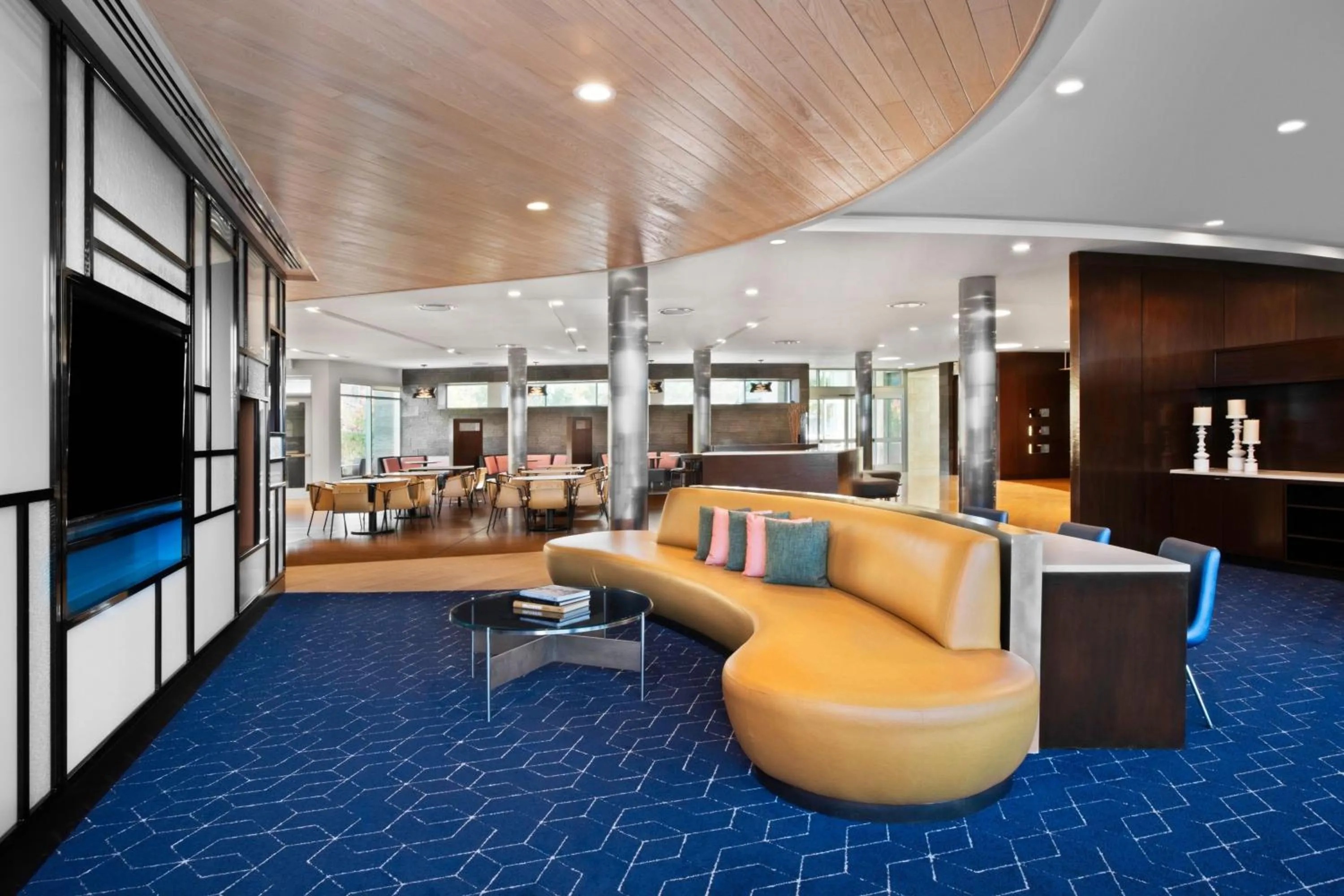 Lobby or reception in Courtyard by Marriott San Jose North/ Silicon Valley