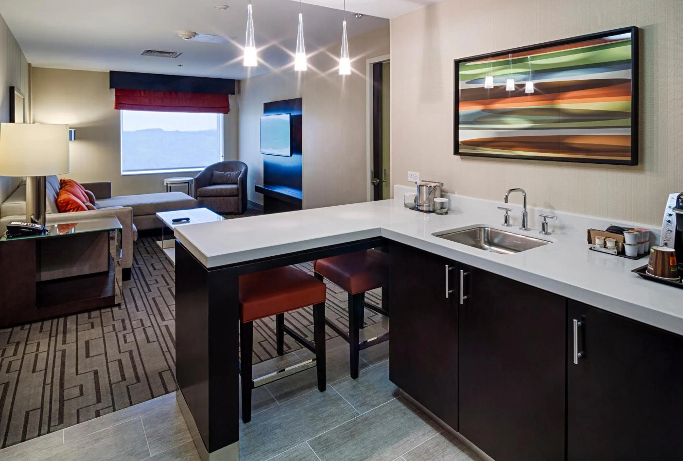 kitchen in DoubleTree by Hilton Hotel Bristol